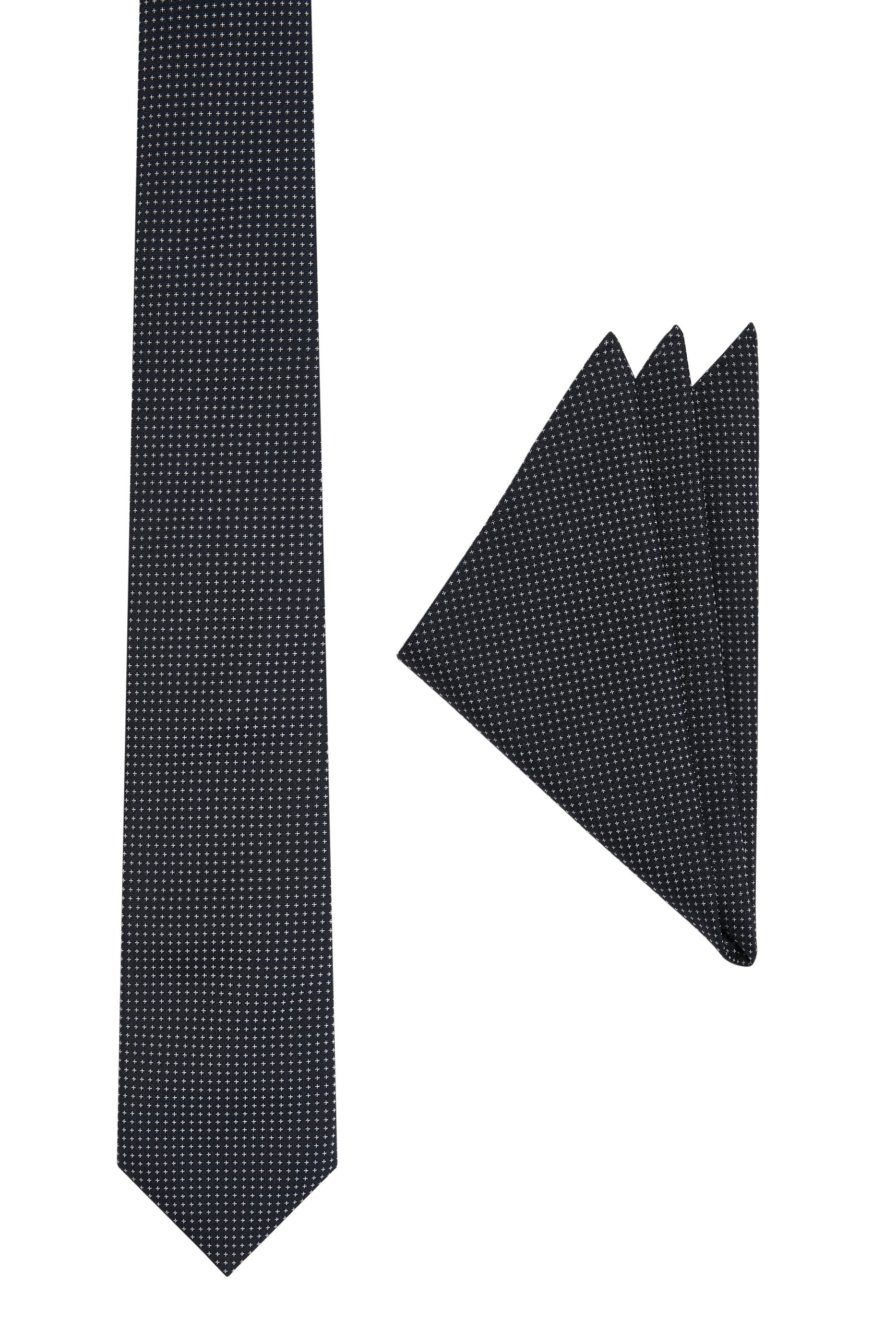 Printed Tie and Pocket Square Gift Set
