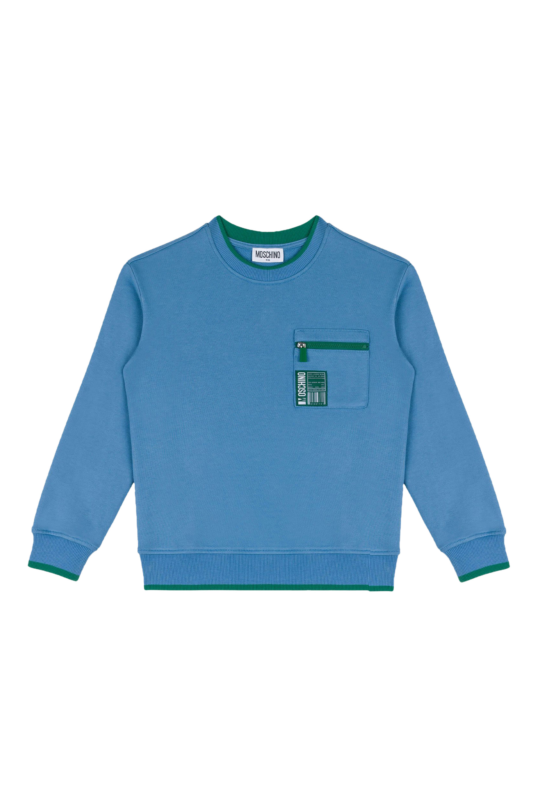 Kids Barcode Patch Sweatshirt