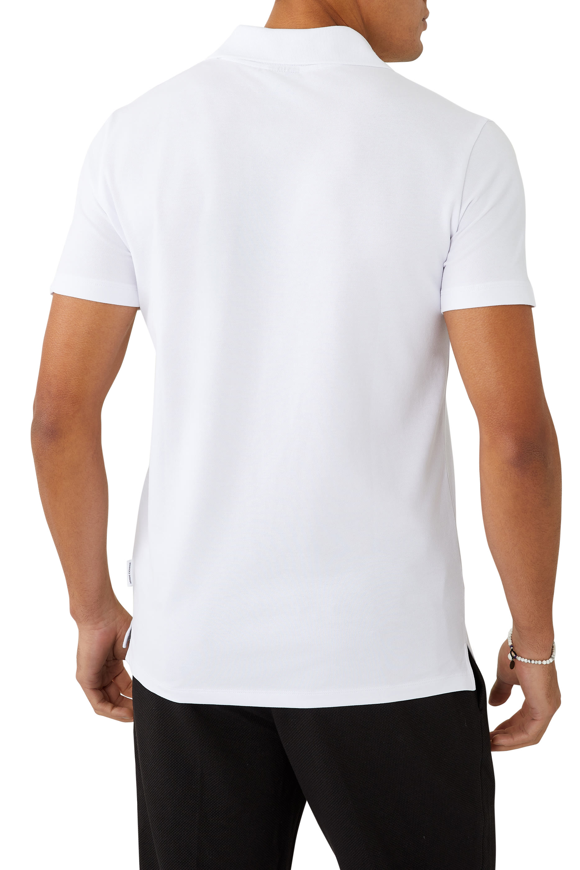 Wide Collar Polo Shirt