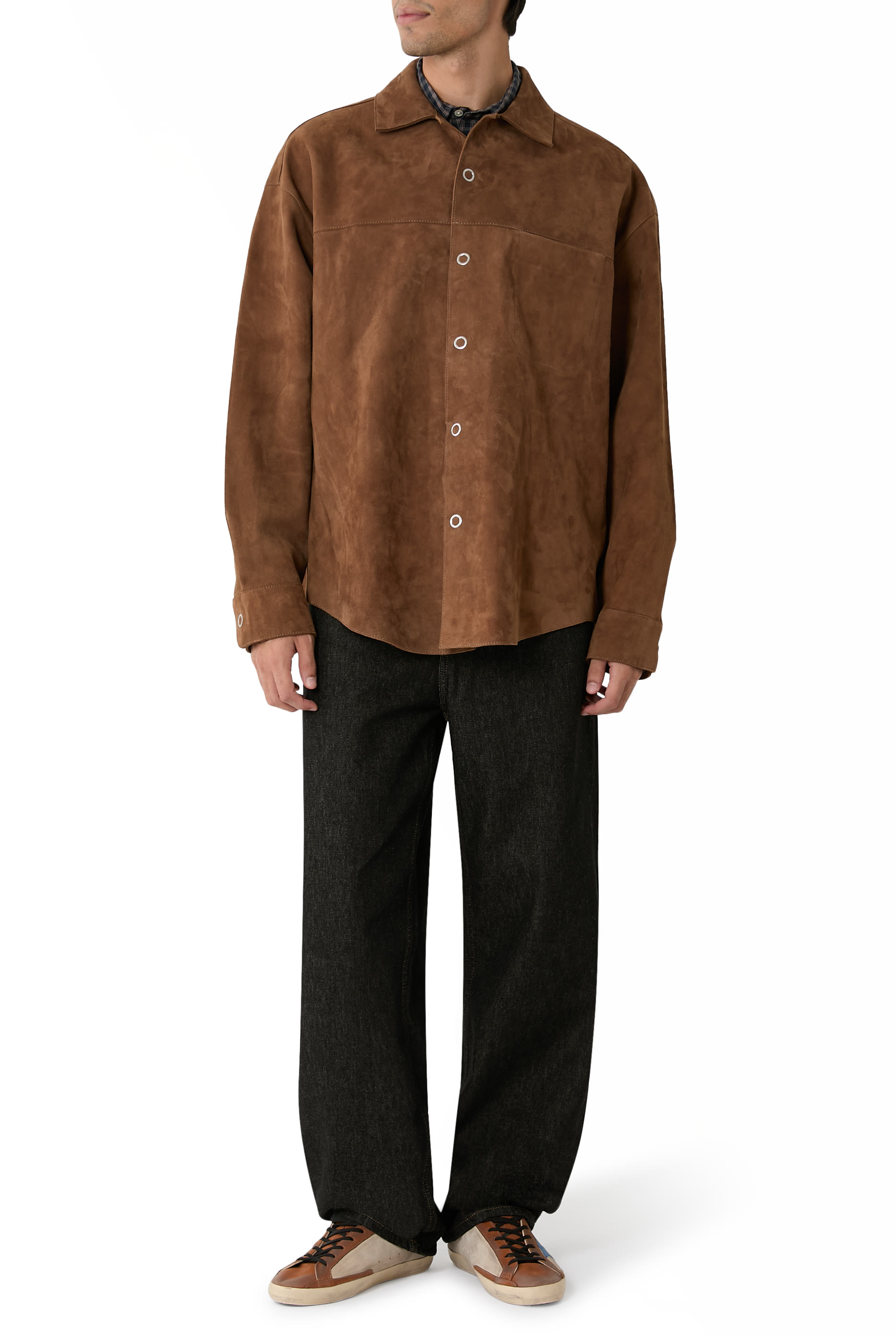 Goat Suede Overshirt