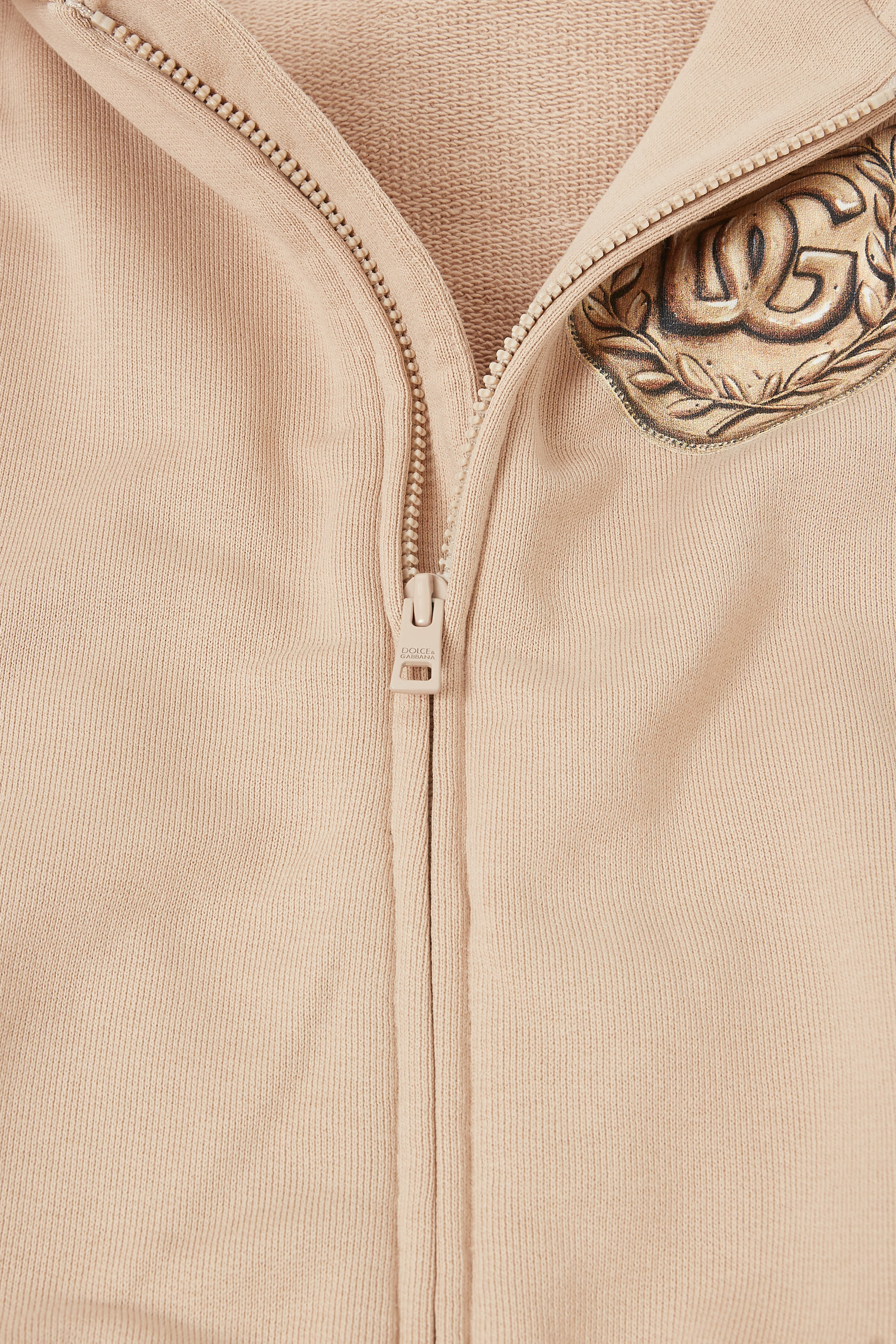 Kids Coin Print Zip-Up Hoodie