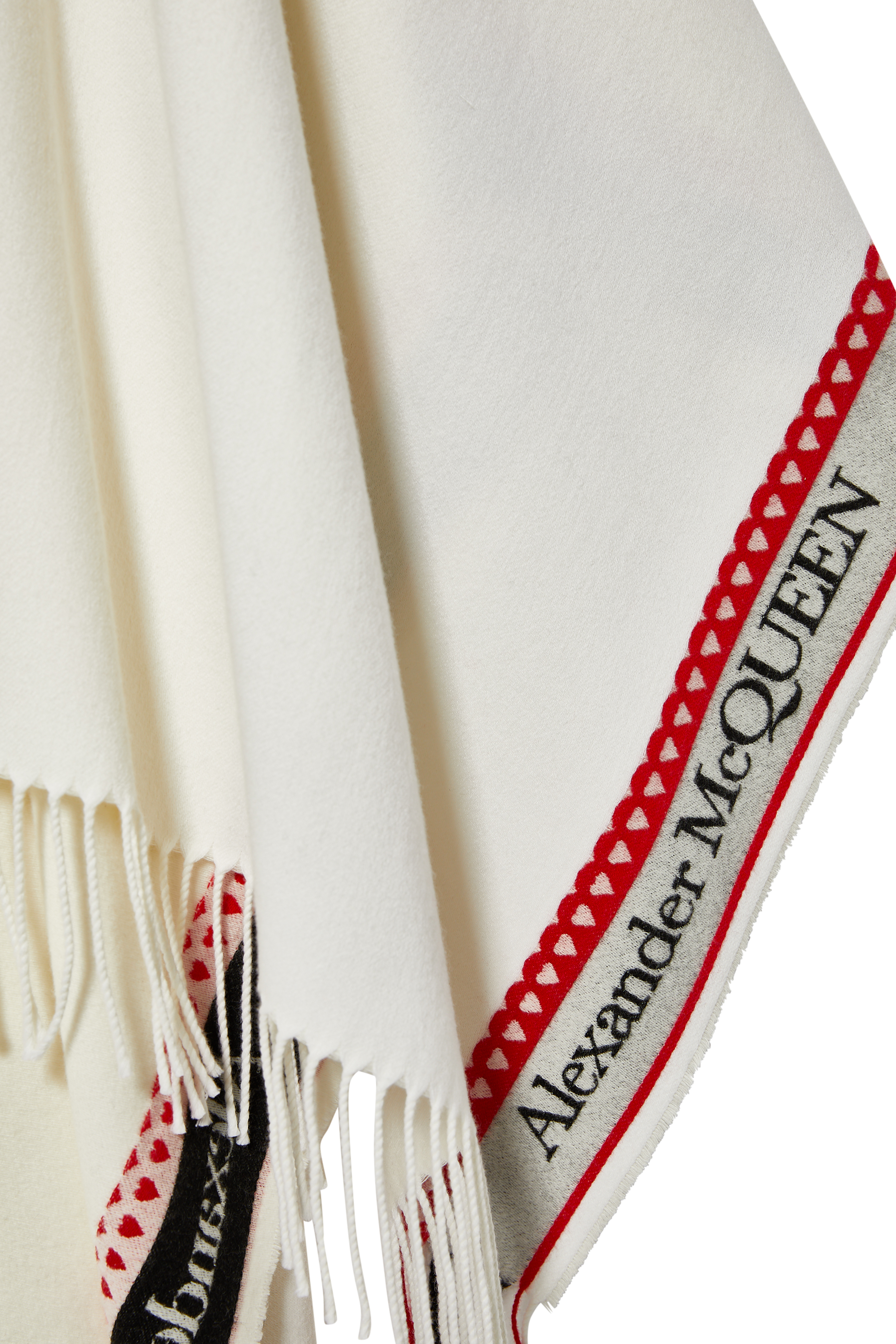 Heart Wool and Cashmere Poncho