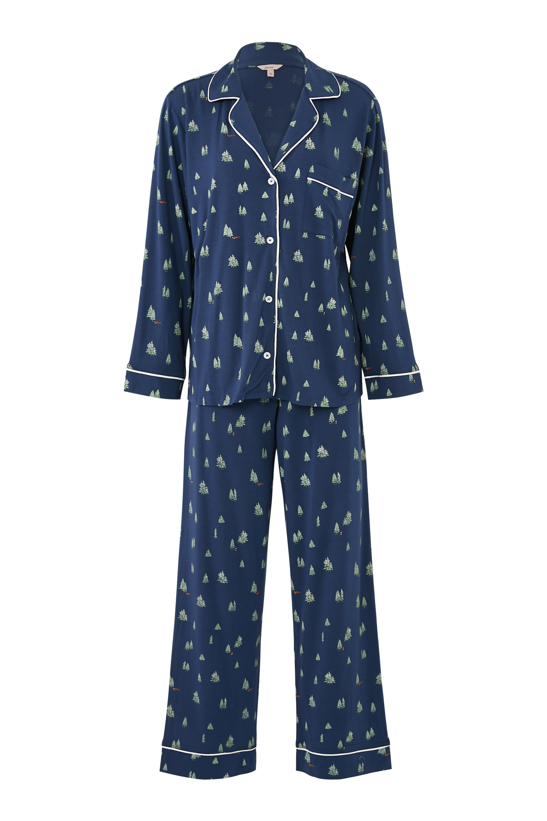 William Printed Pajama Set