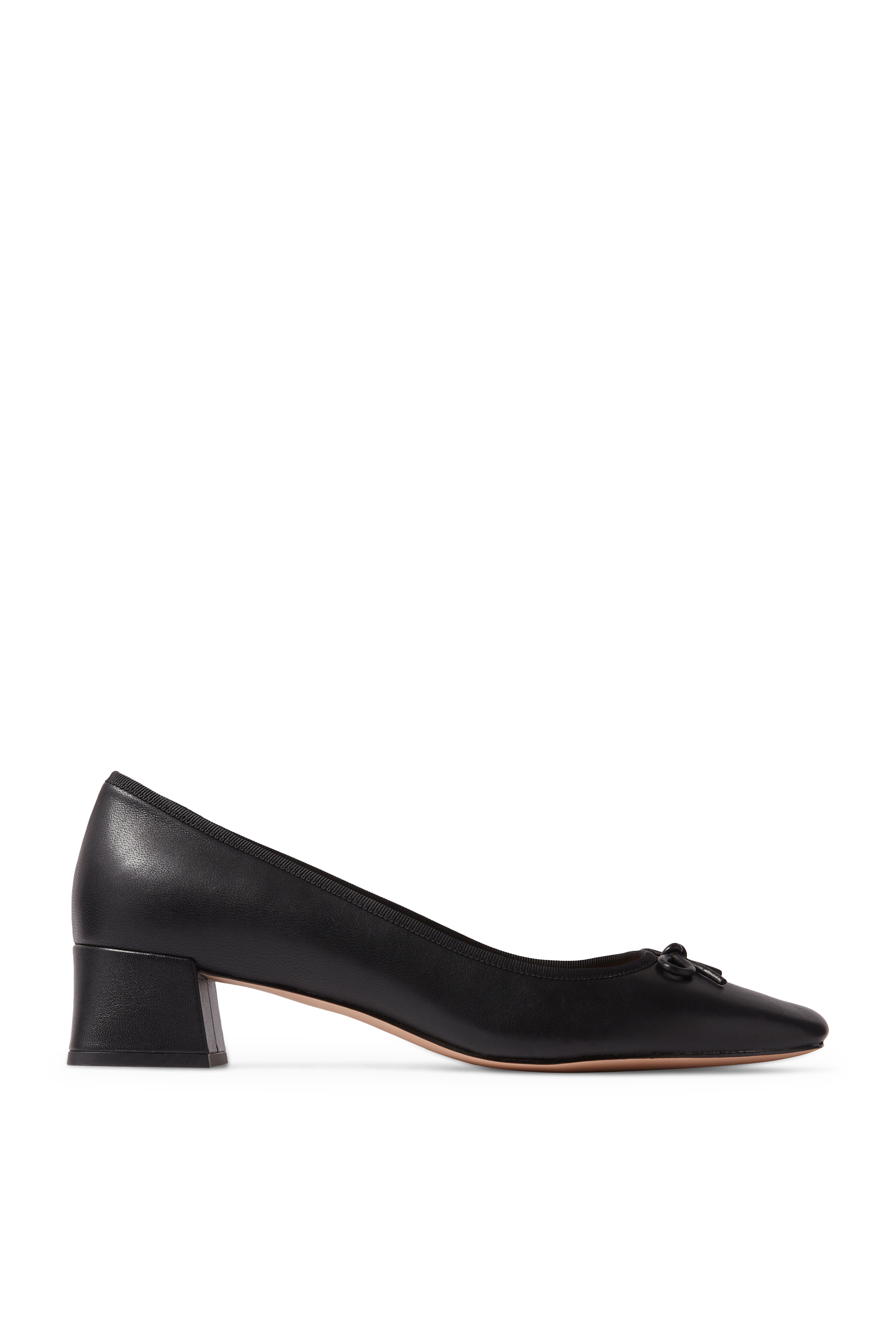 Ava Leather Ballet Pumps