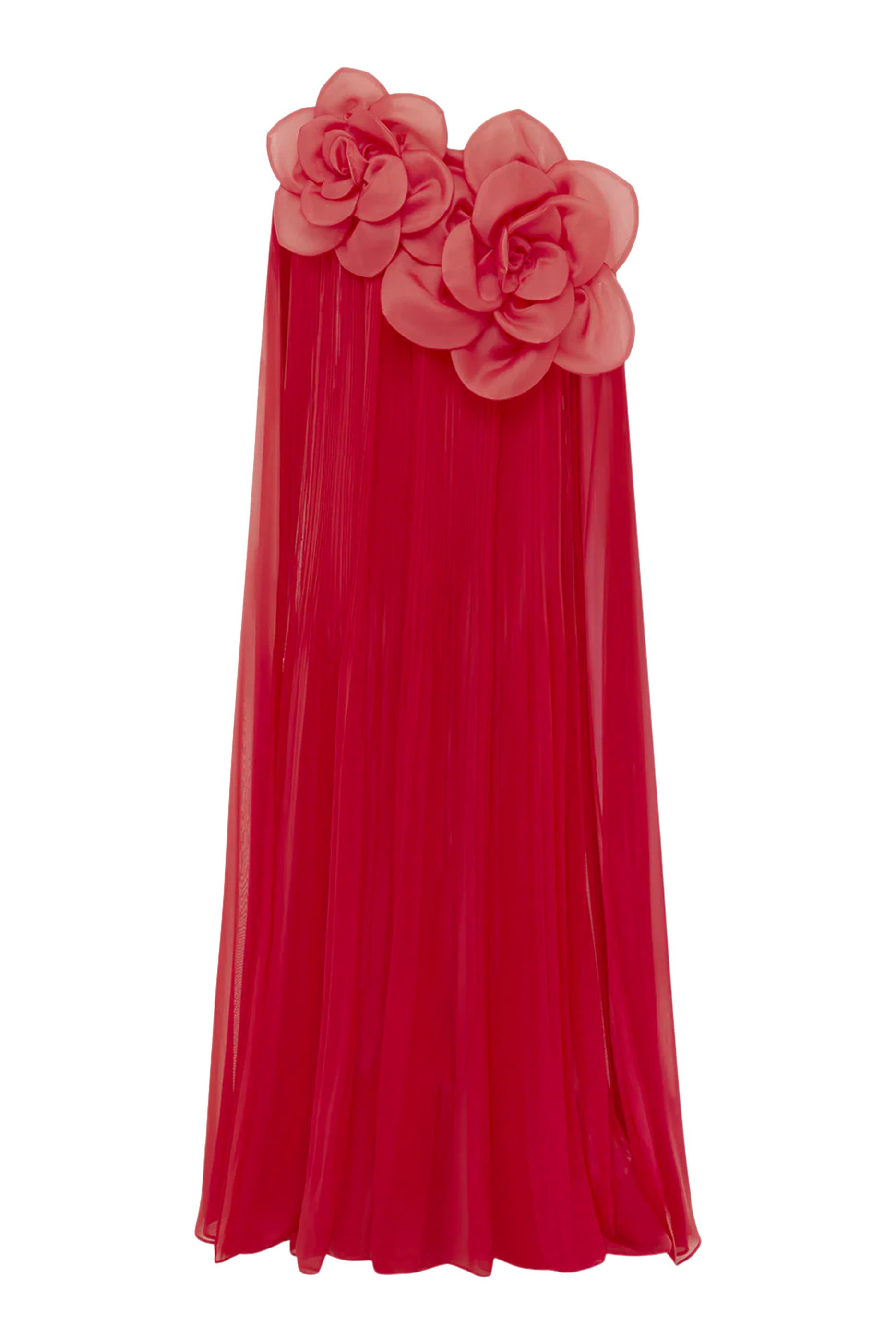 Jaclyn Draped Floor Length Dress 
