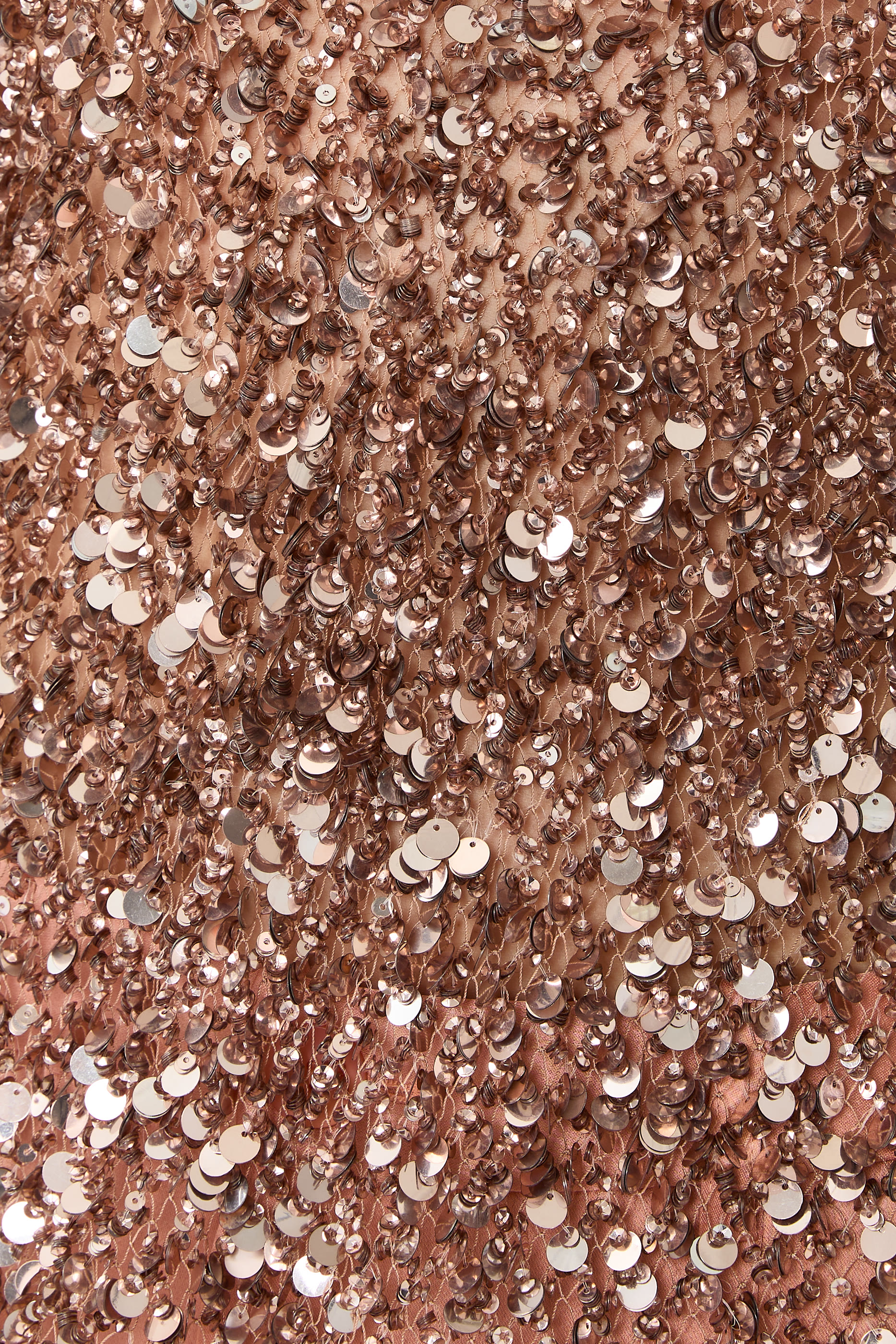 Net Mesh Sequin Cape T-Shirt