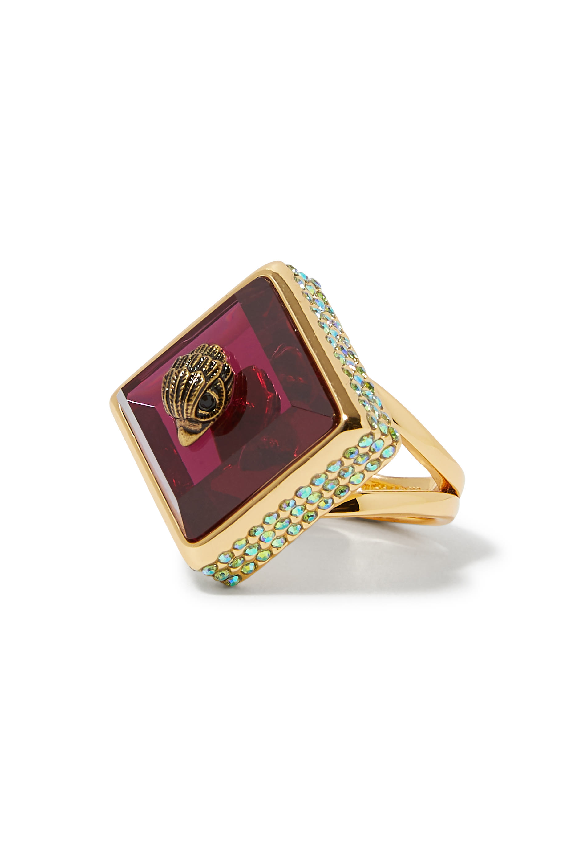 Eagle Square Cocktail Ring