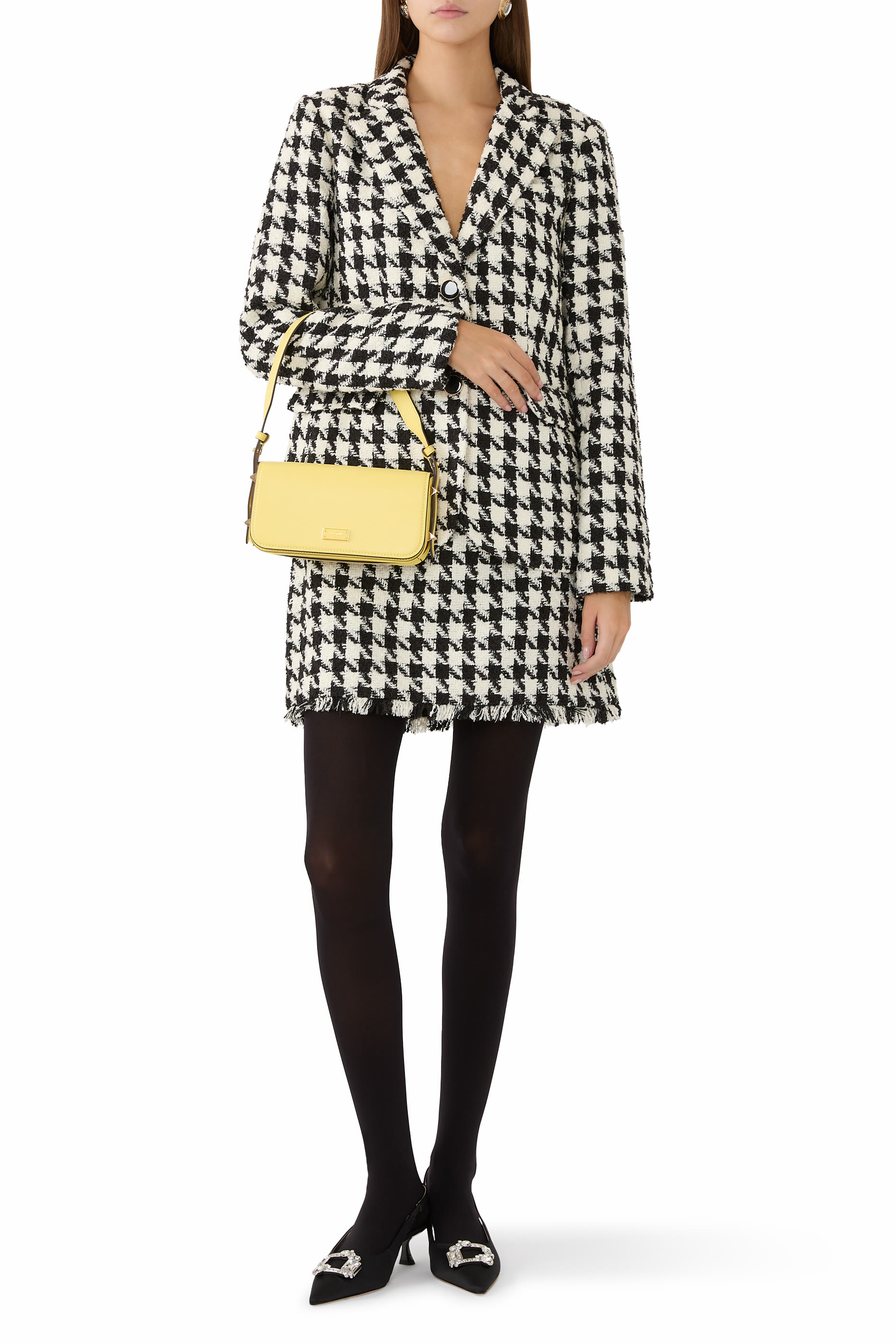 Houndstooth Blazer