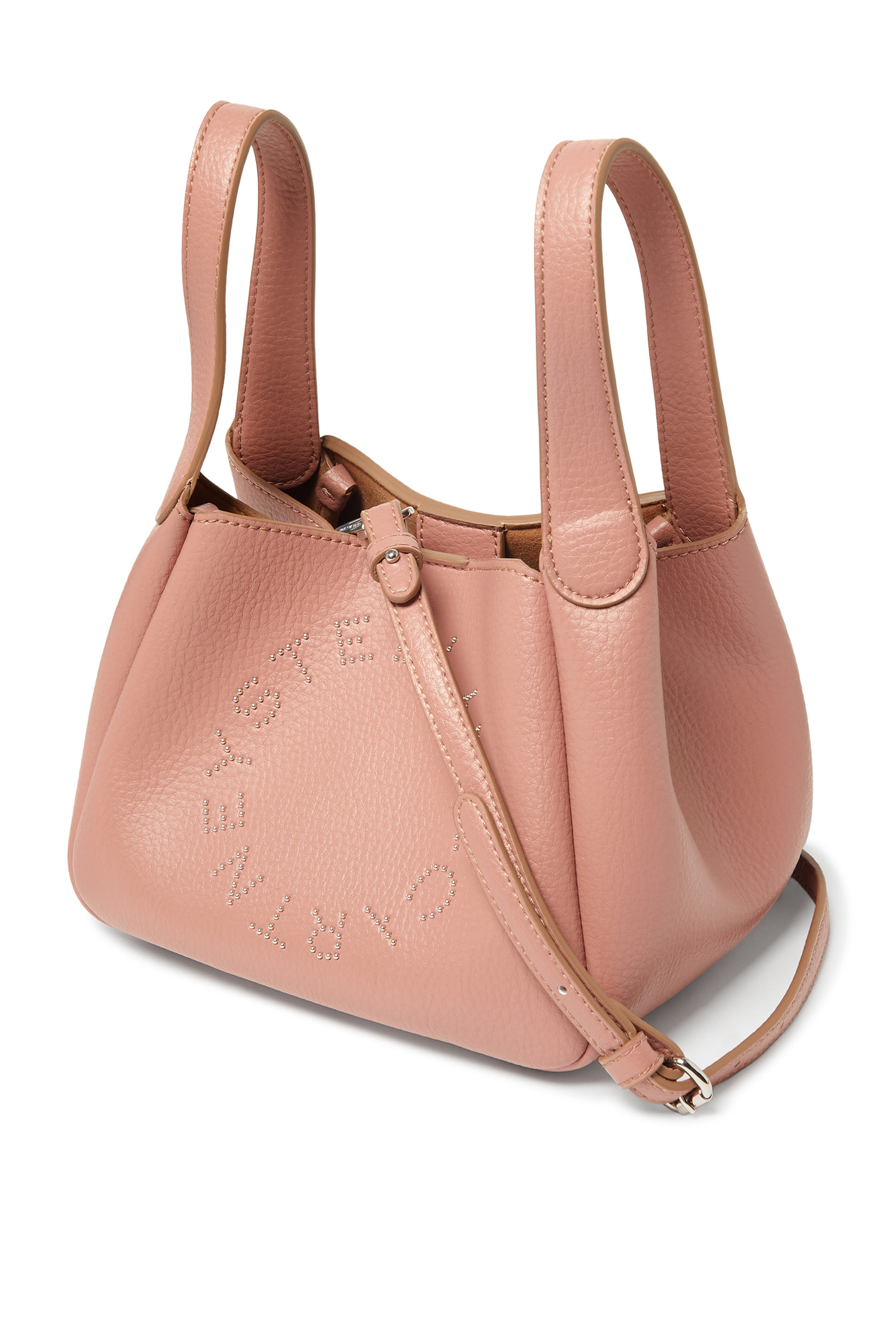 Logo Double Top Handle Crossbody Bag