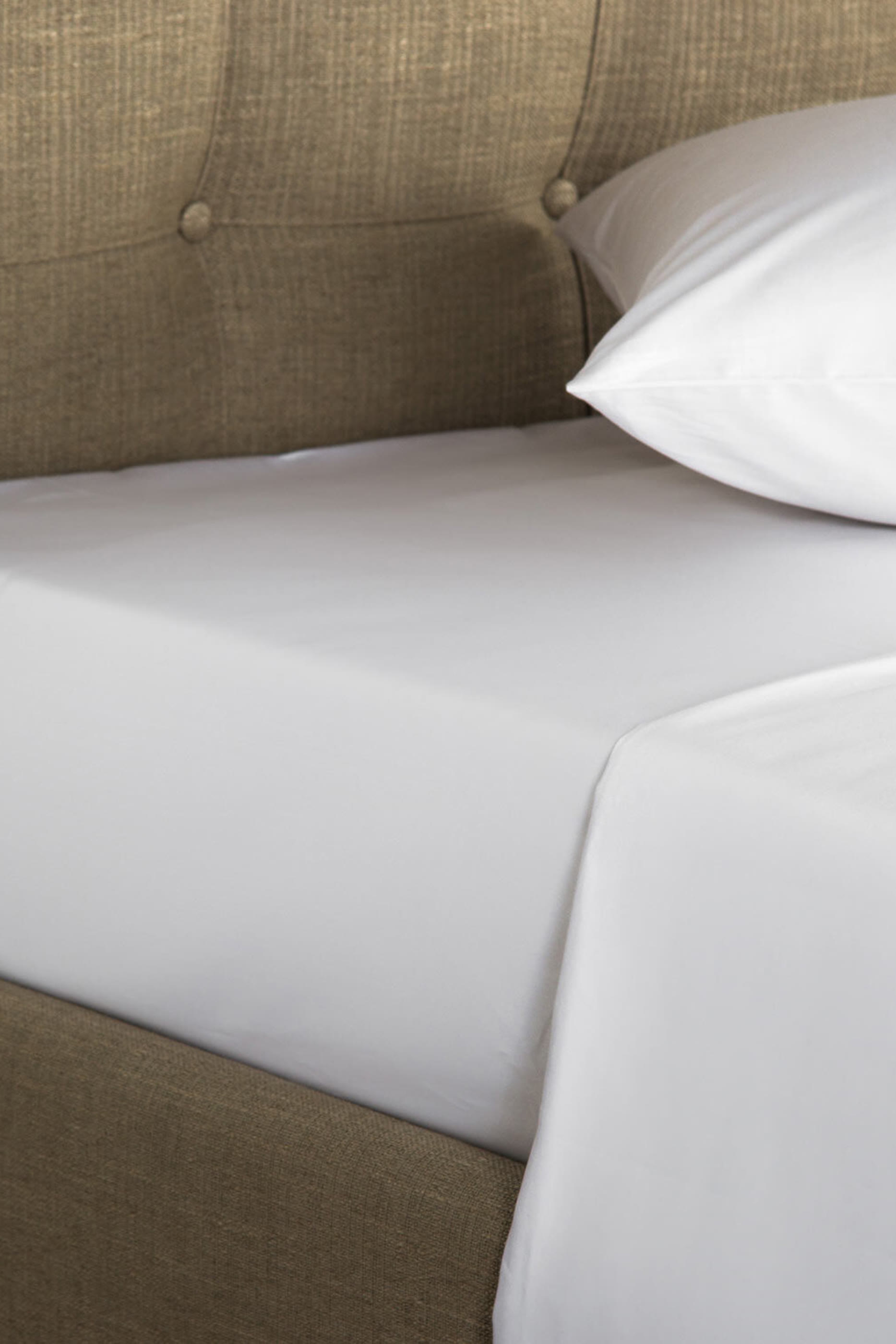 Flat Cotton Percale Bottom Sheet