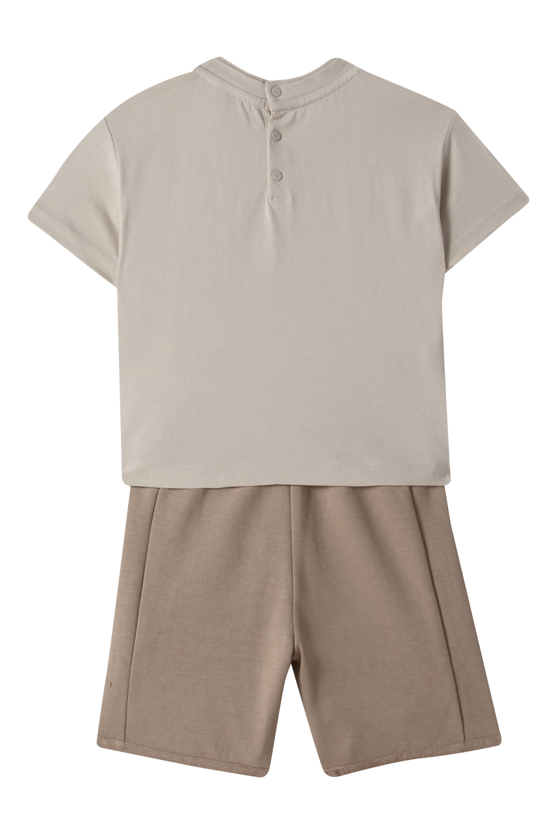 Kids Micro EA Logo T-Shirt & Shorts Set