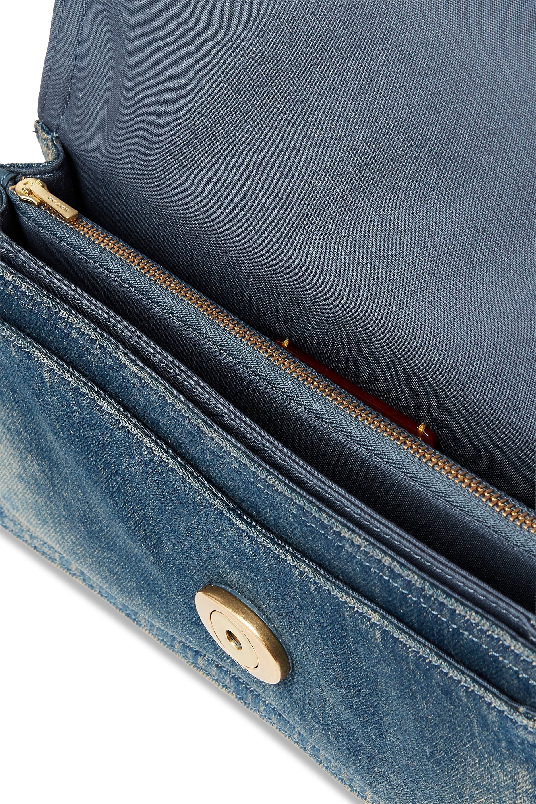 Denim Tabby Shoulder Bag 