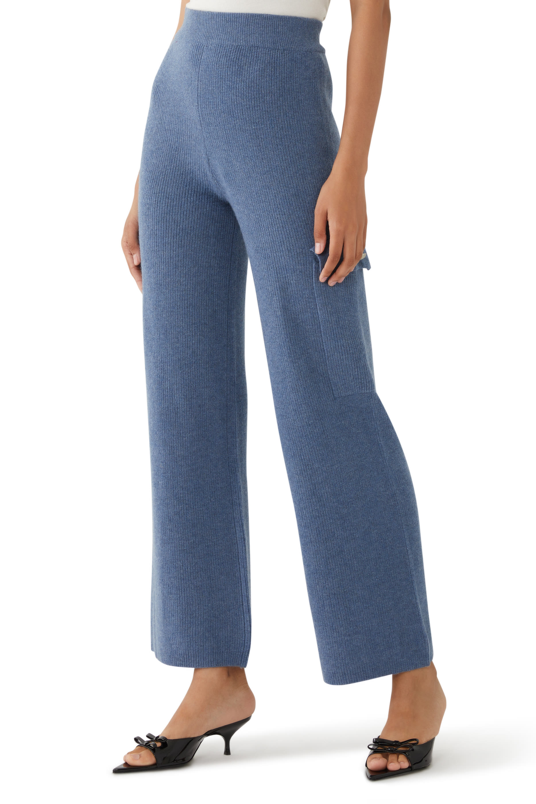 Cargo Pants with Button Detail