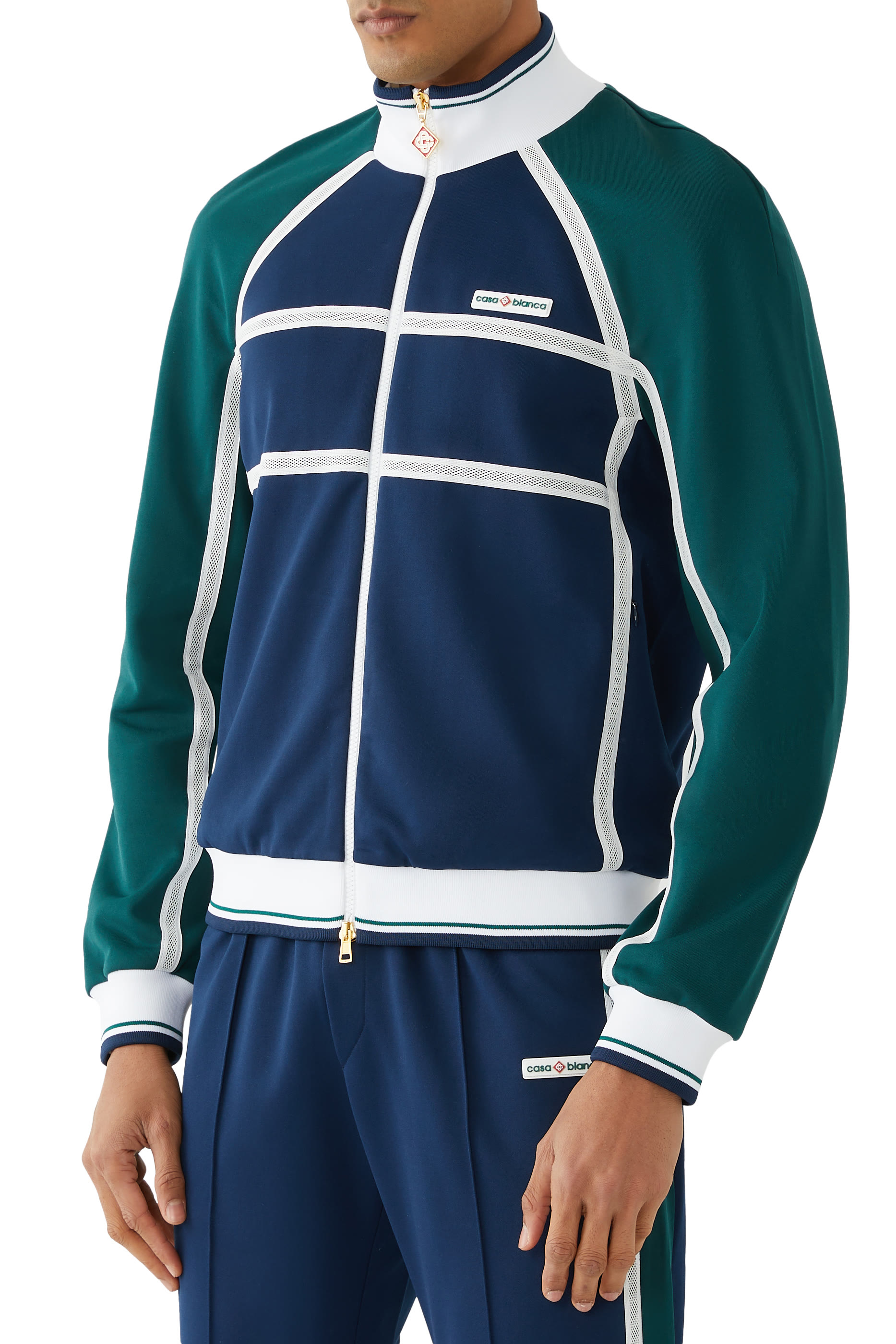 Mesh Tape Track Jacket