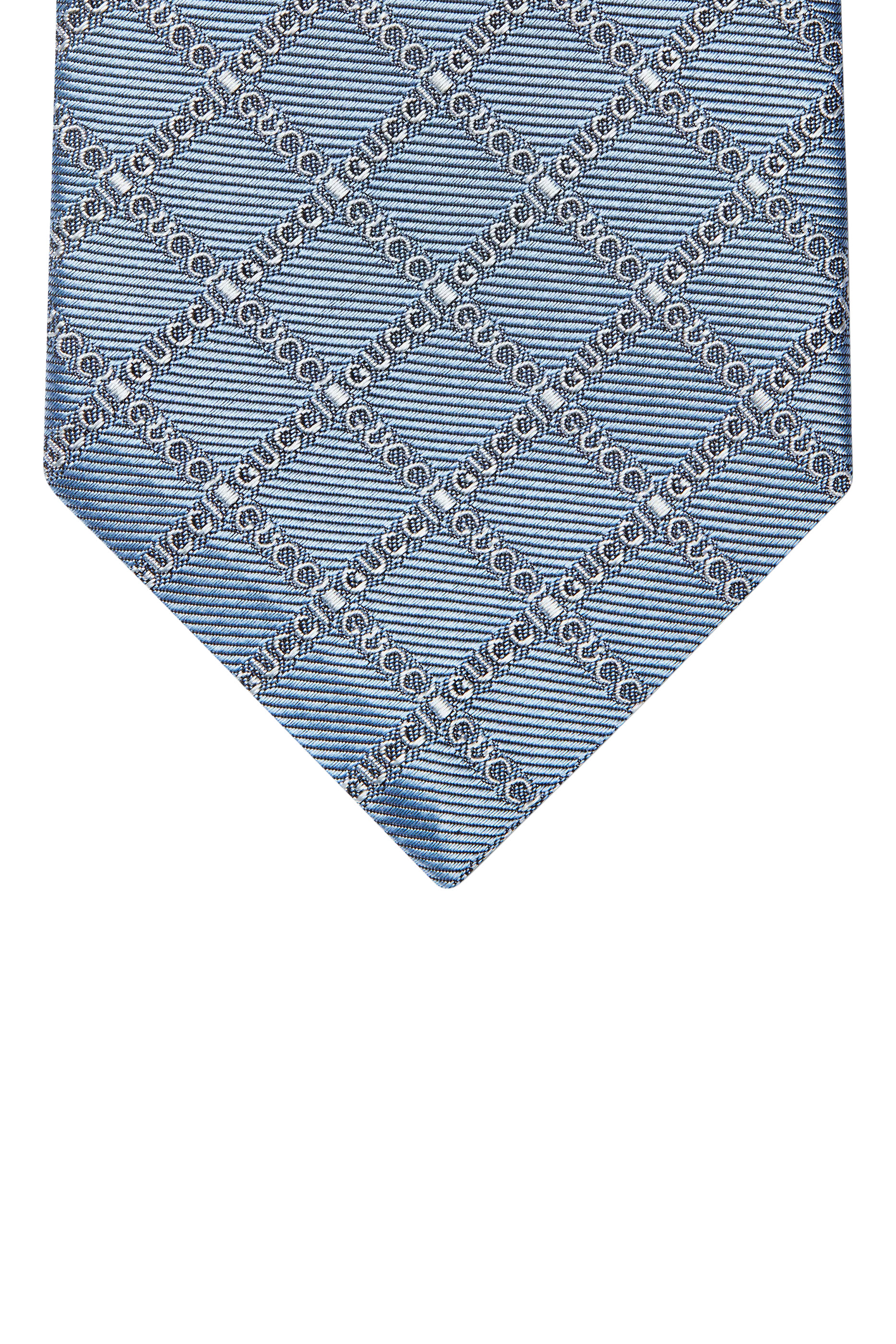 Logo Silk Jacquard Tie