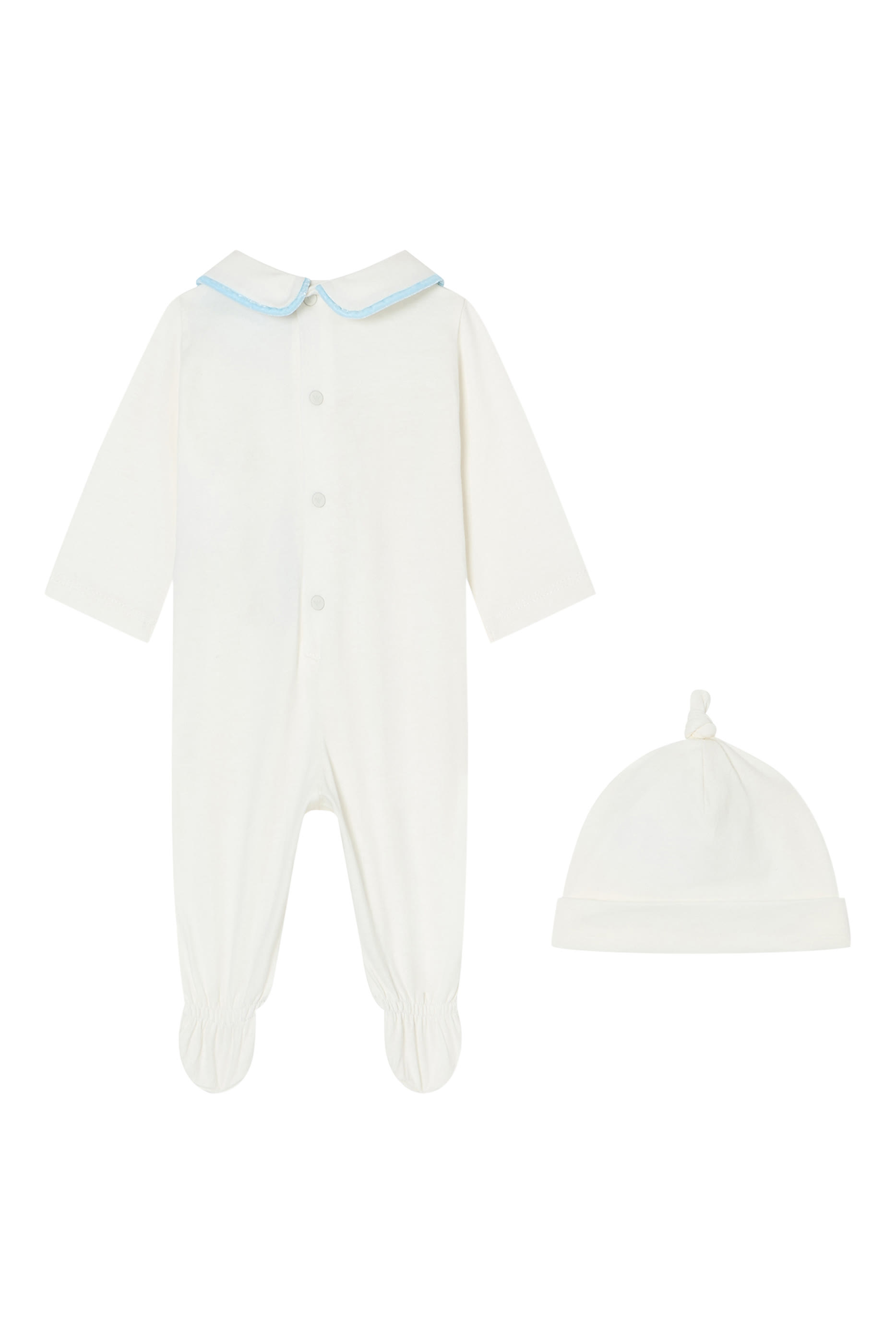 Kids Mercerized Jersey Beanie and Onesie Set