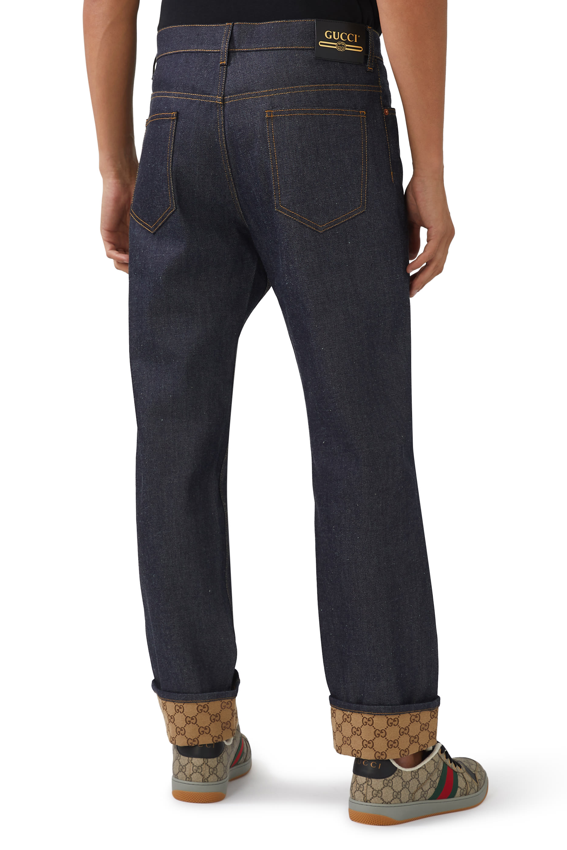 Denim Jeans with Cuffs