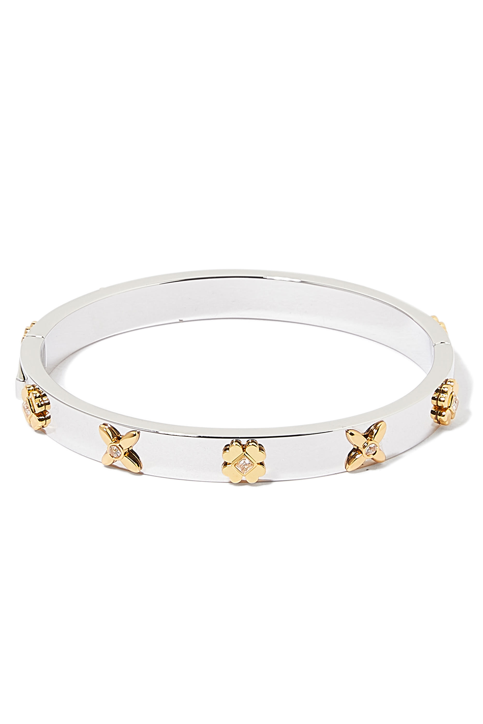 Heritage Bloom Hinged Bangle