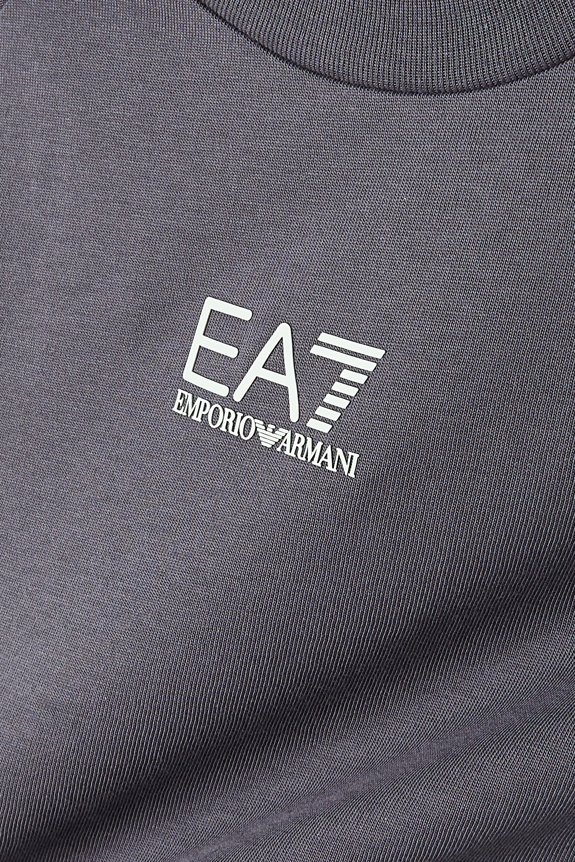 Kids EA7 Train Lines T-Shirt