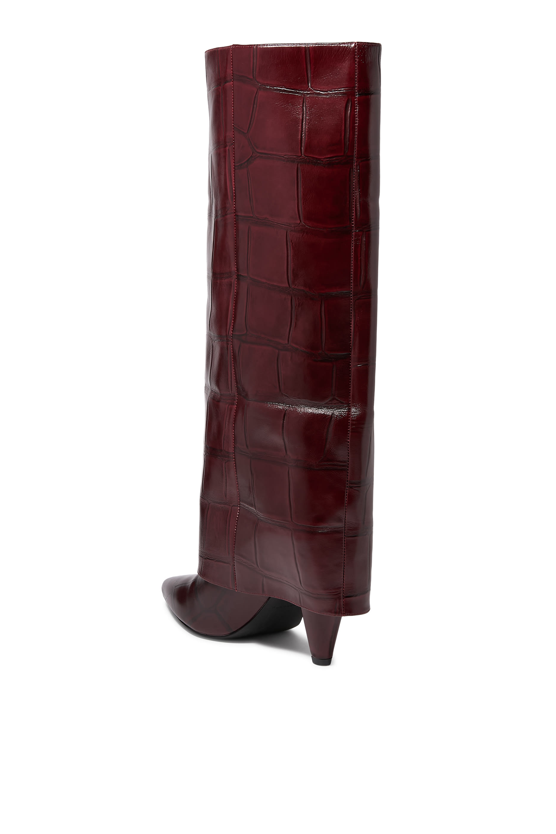 Fold Over Tall Boots 100