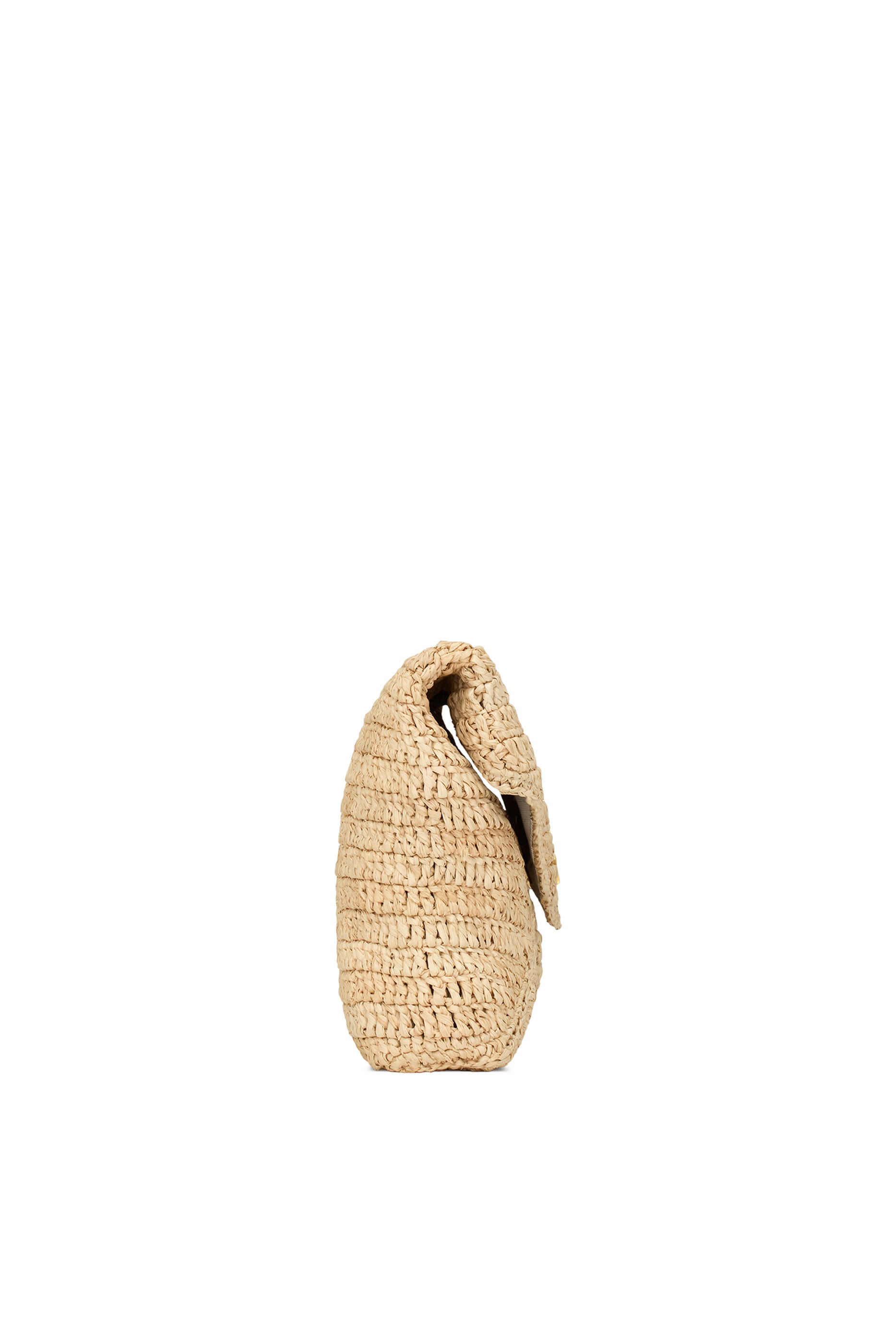Cassandre Large Envelope Pouch in Raffia