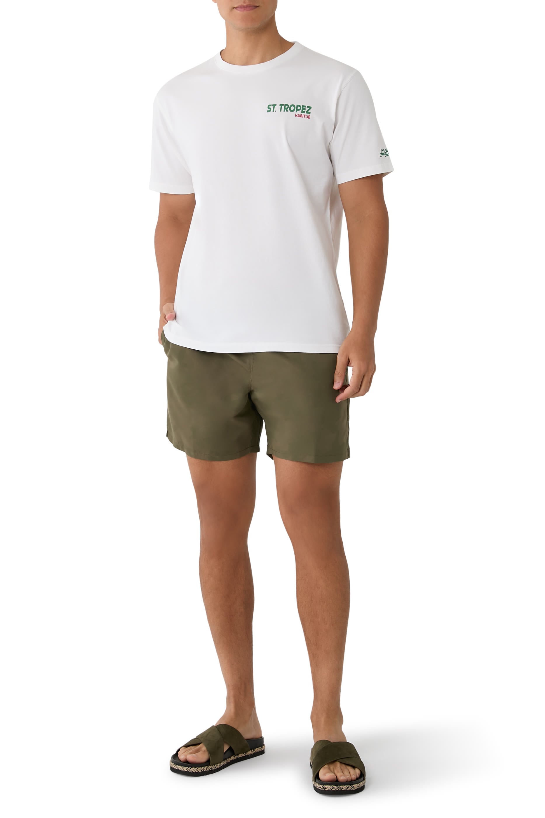 Comfort Classic Shark Print Swimshorts
