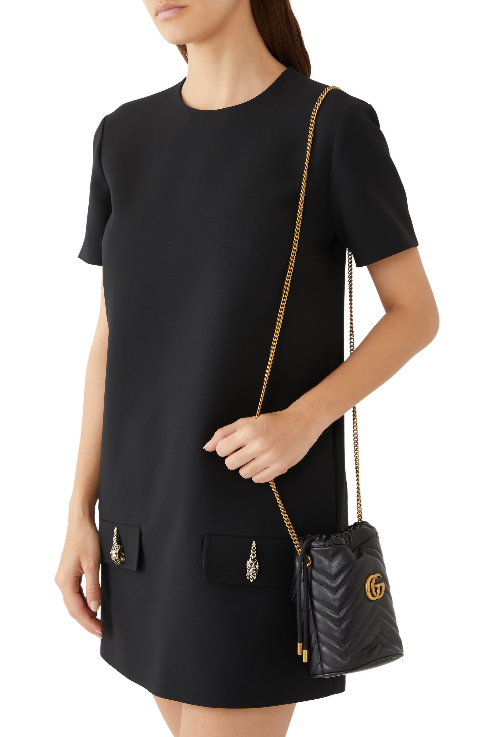 GG Marmont Mini Bucket Bag