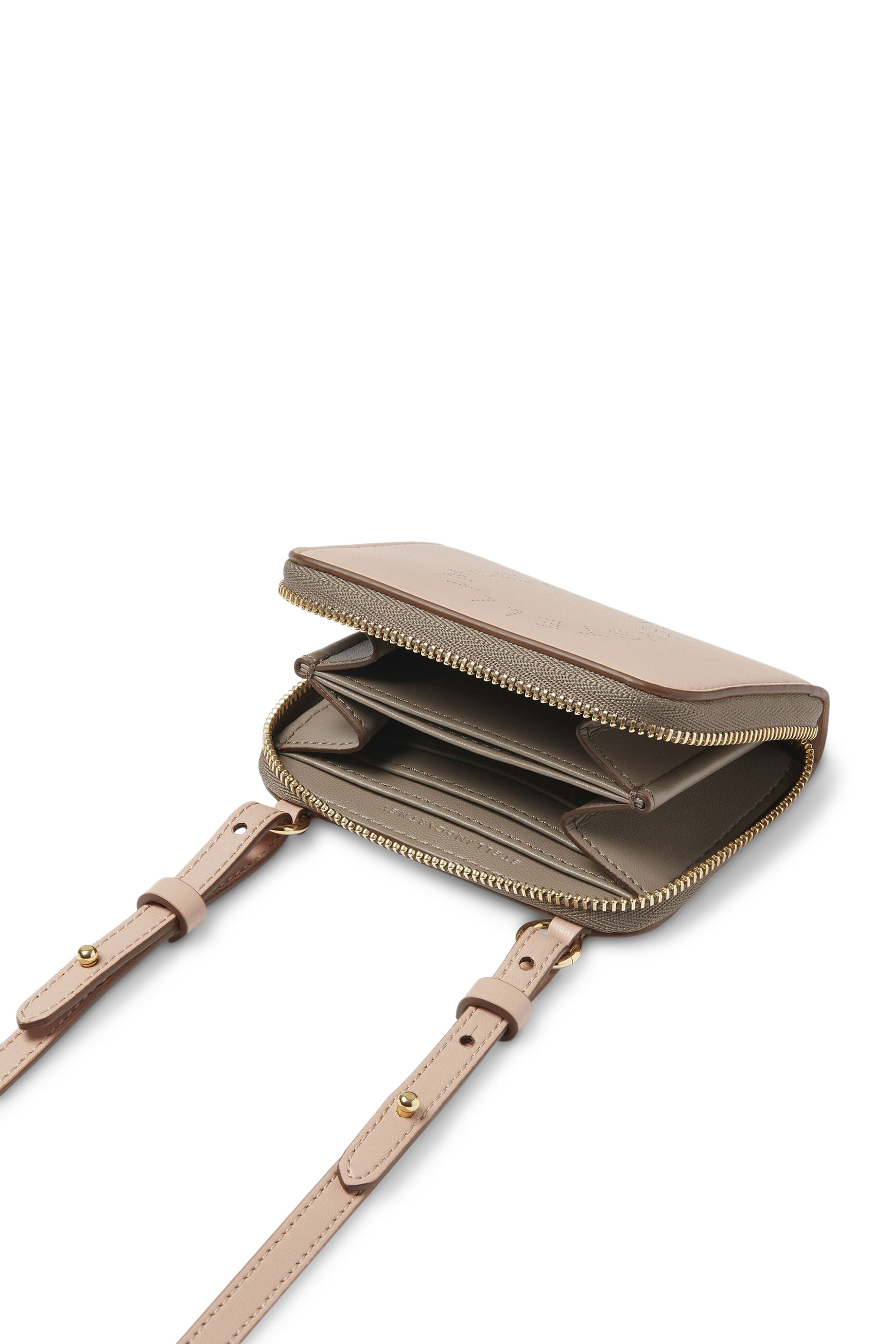 Logo Zip Strap Cardholder