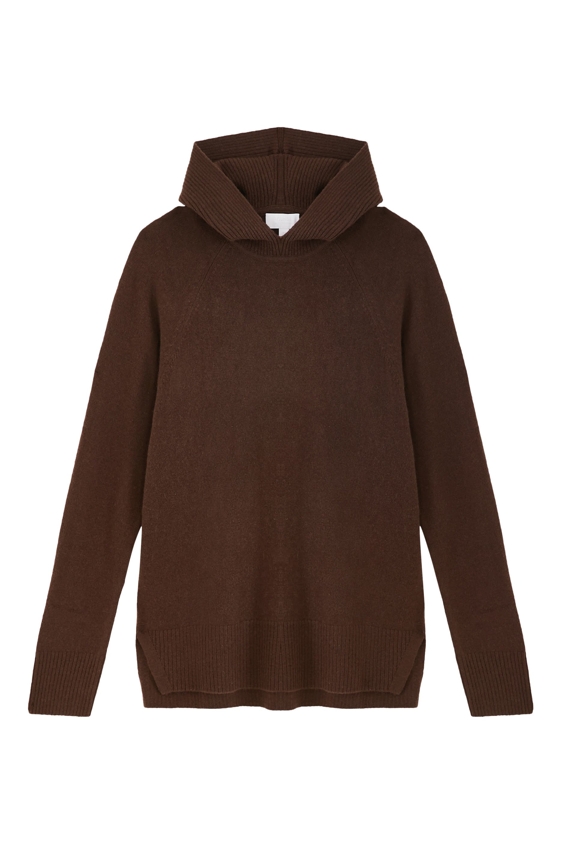 Cashmere Rib Hoodie