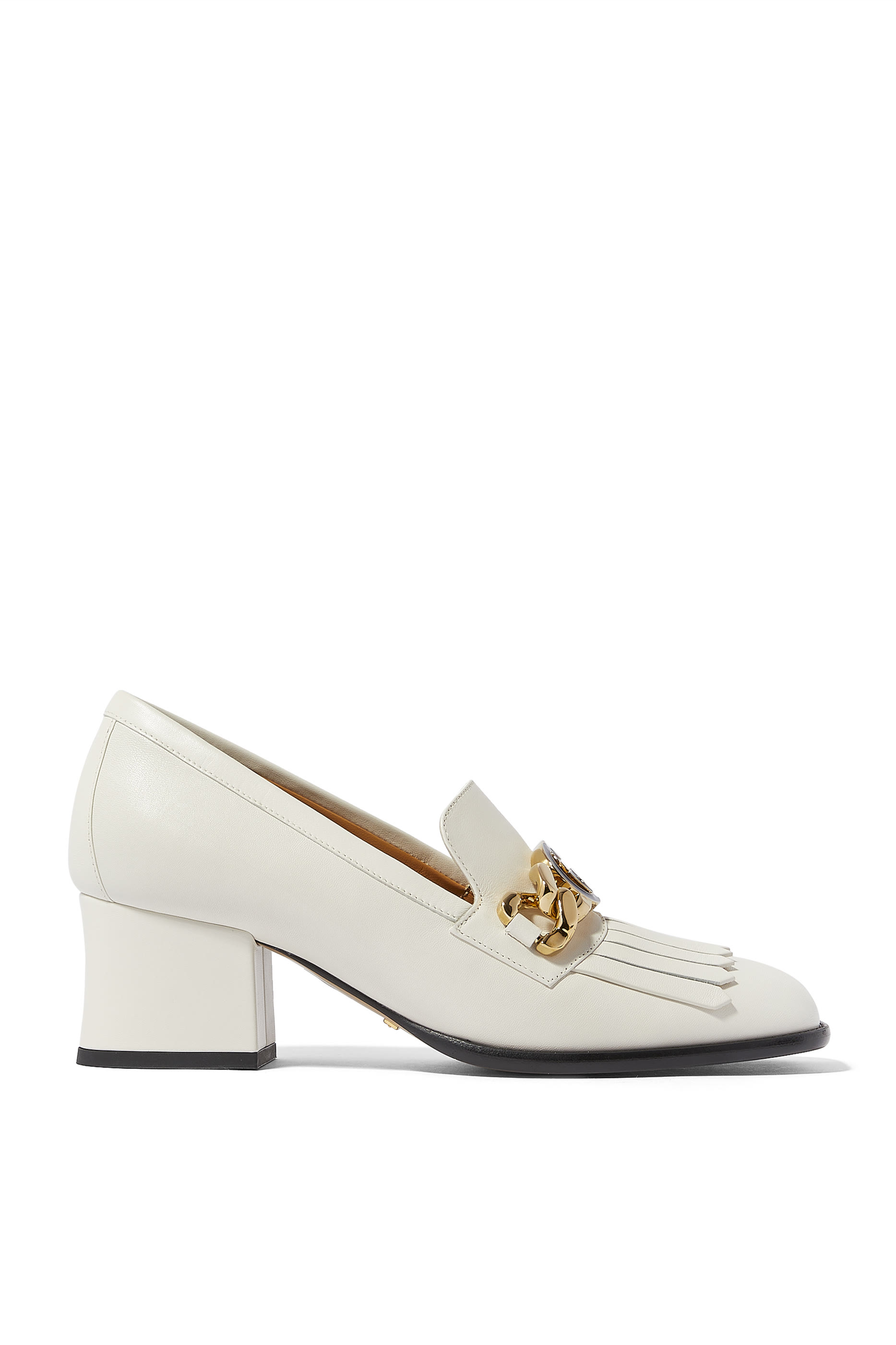 Interlocking G 55 Mid-Heel Pumps