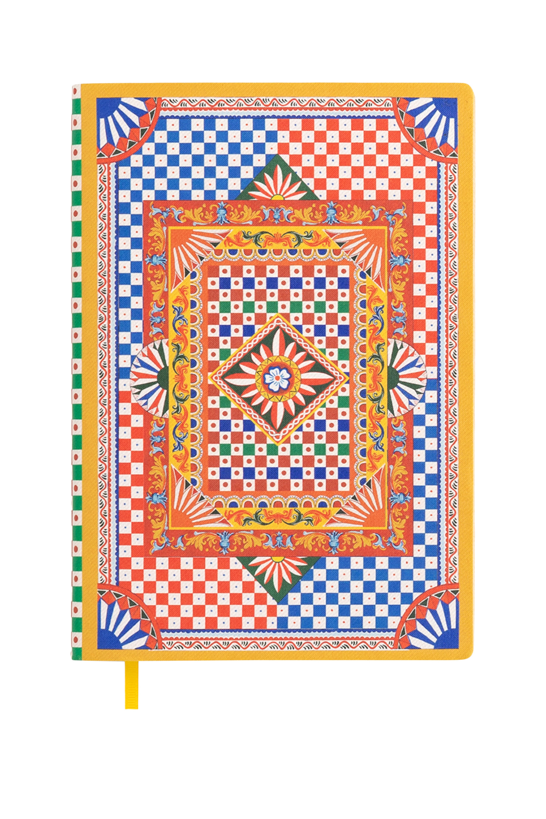Carretto Medium Ruled Notebook with Textile Cover