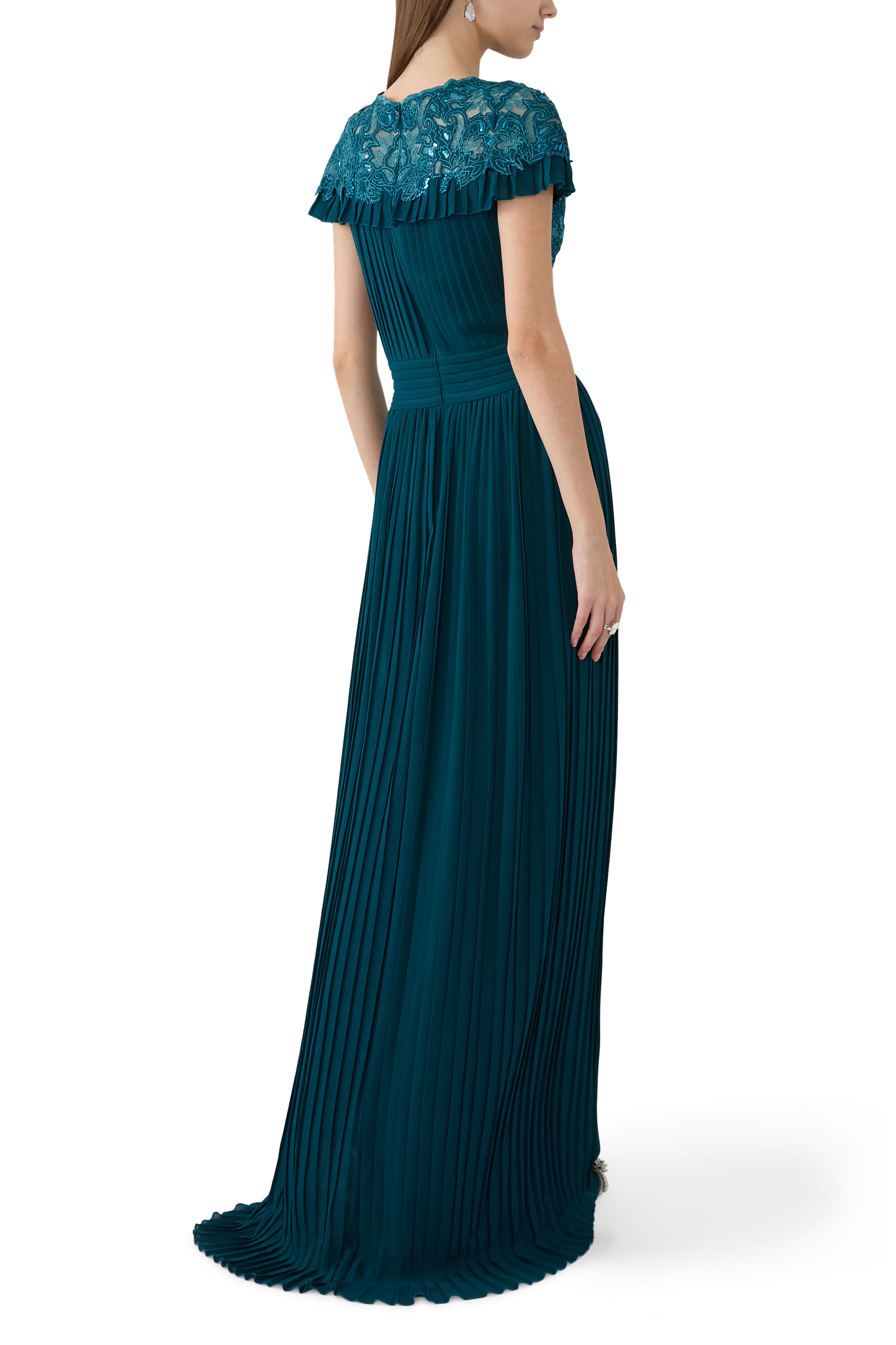 Althea Sequin Embroidered Gown