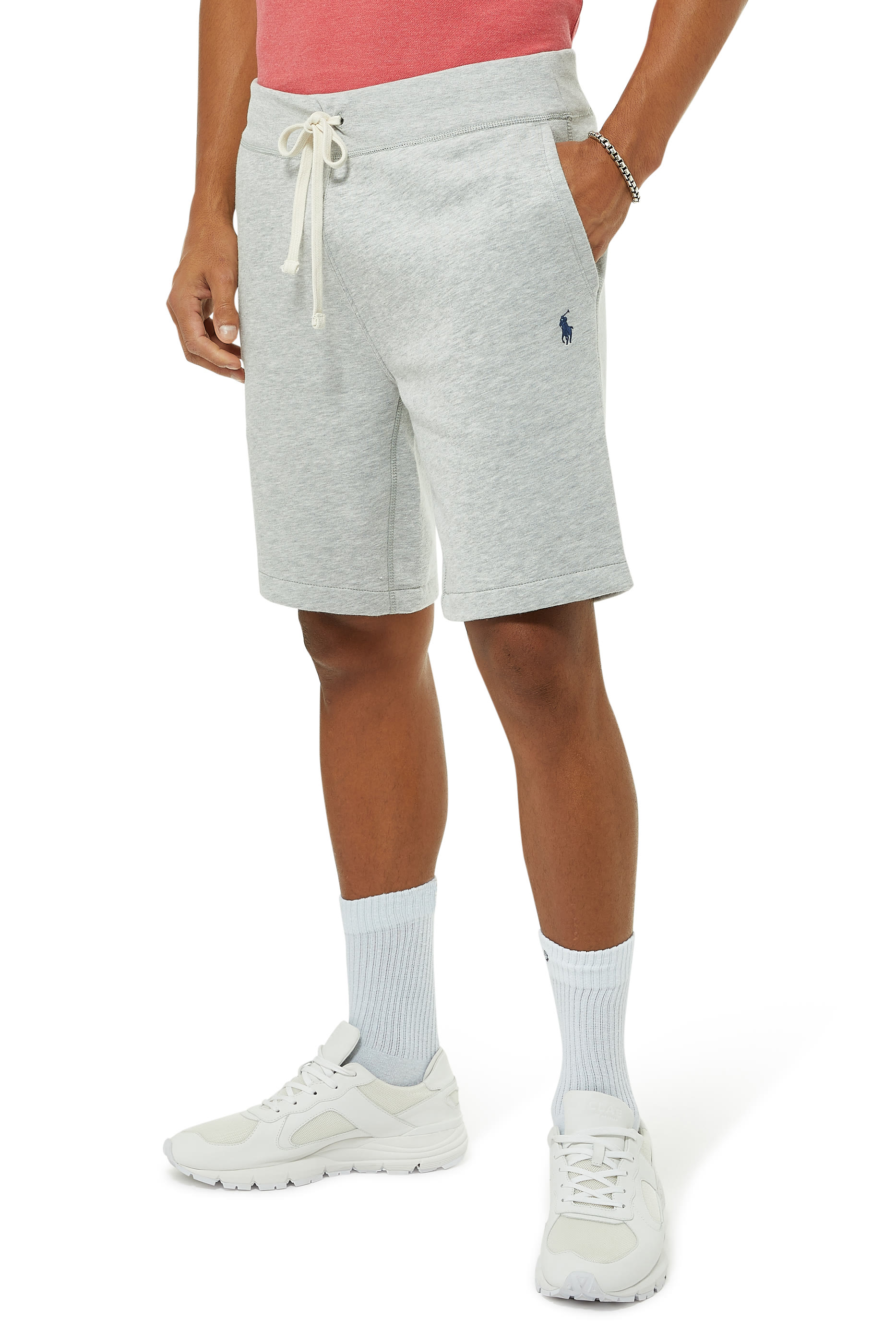 Embroidered Logo Shorts