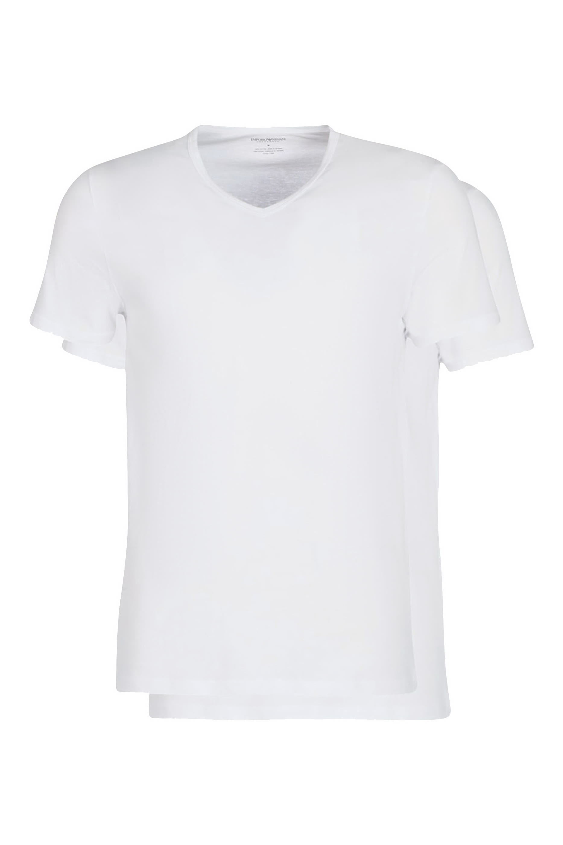 EA Text V-Neck T-Shirts, Pack of Two