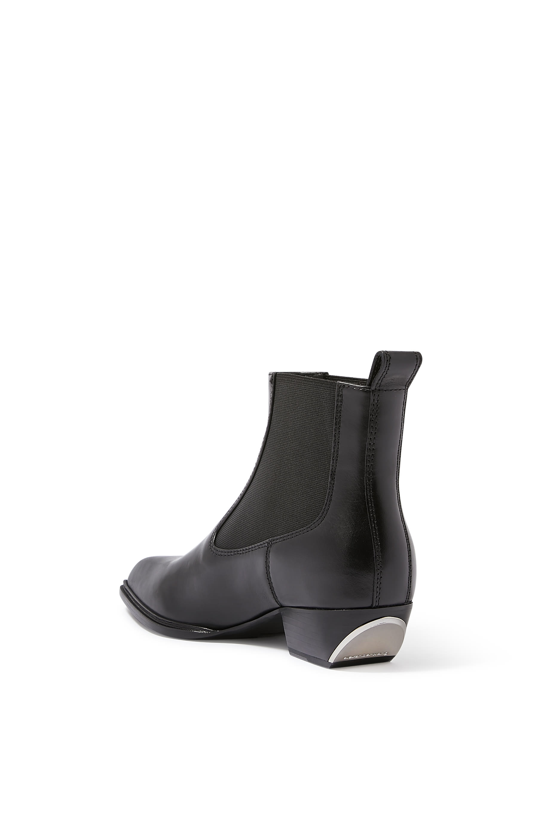 Slick 40 Leather Ankle Boots