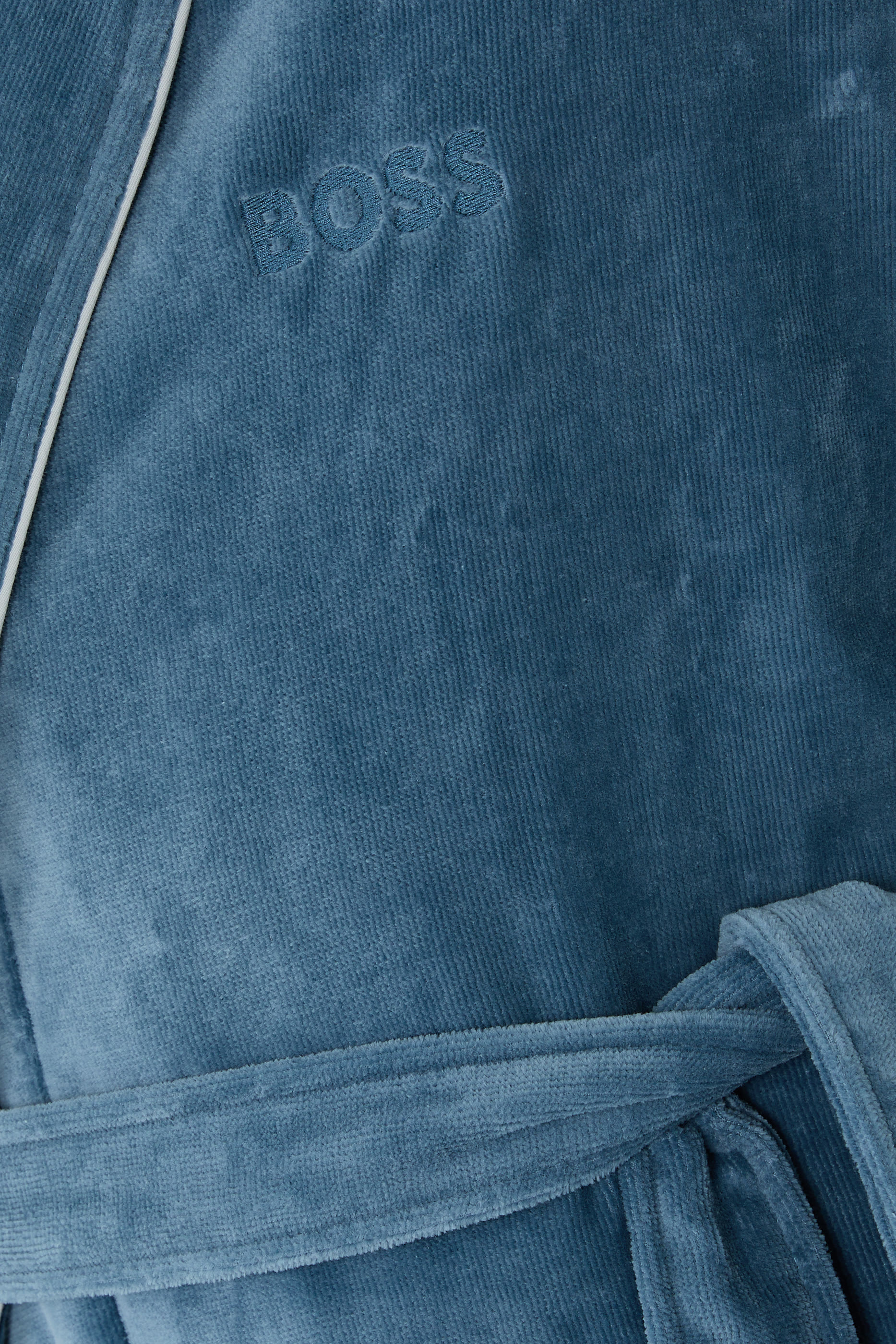 Tiago Cotton Dressing Gown