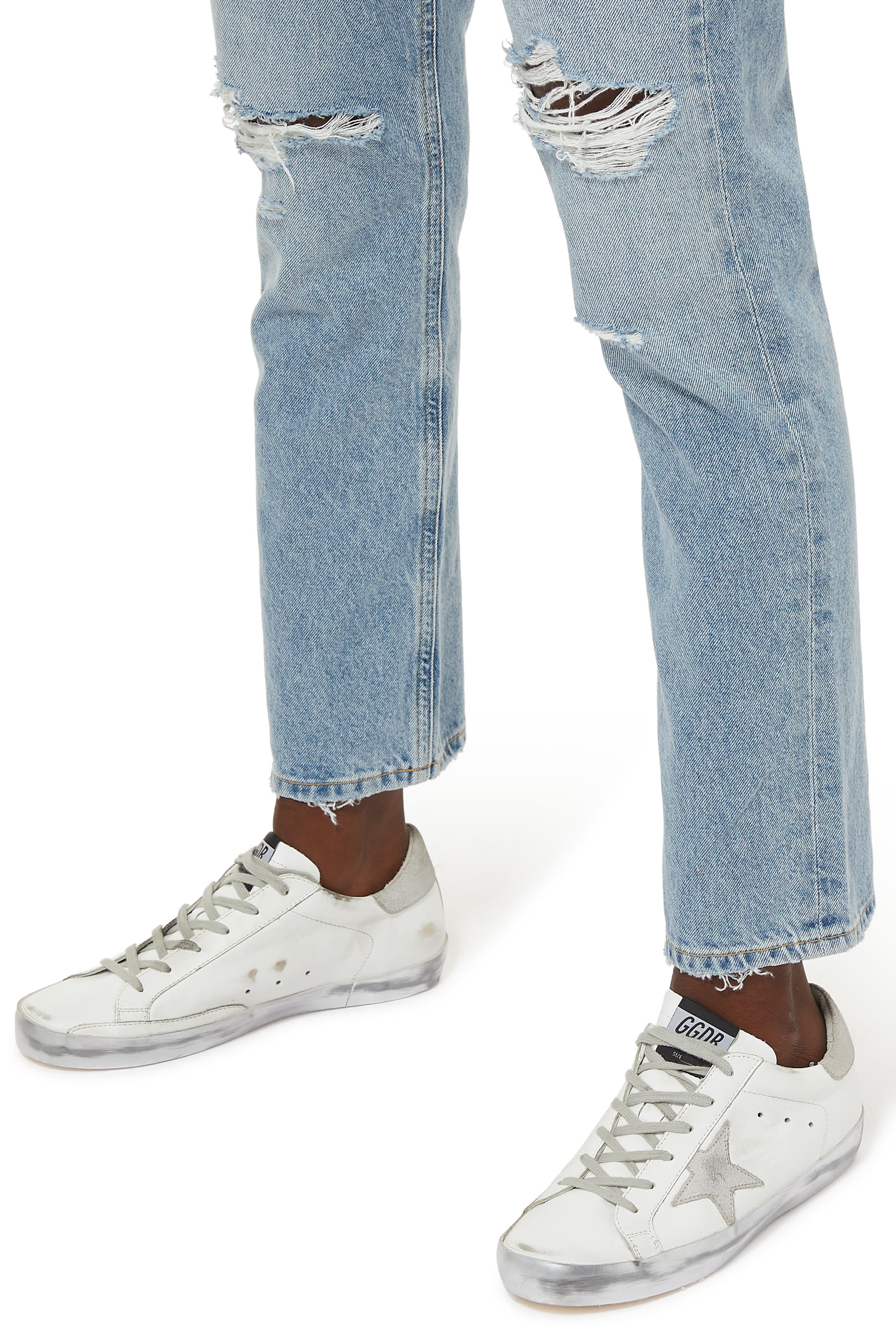 Silver Sparkle Superstar Sneakers