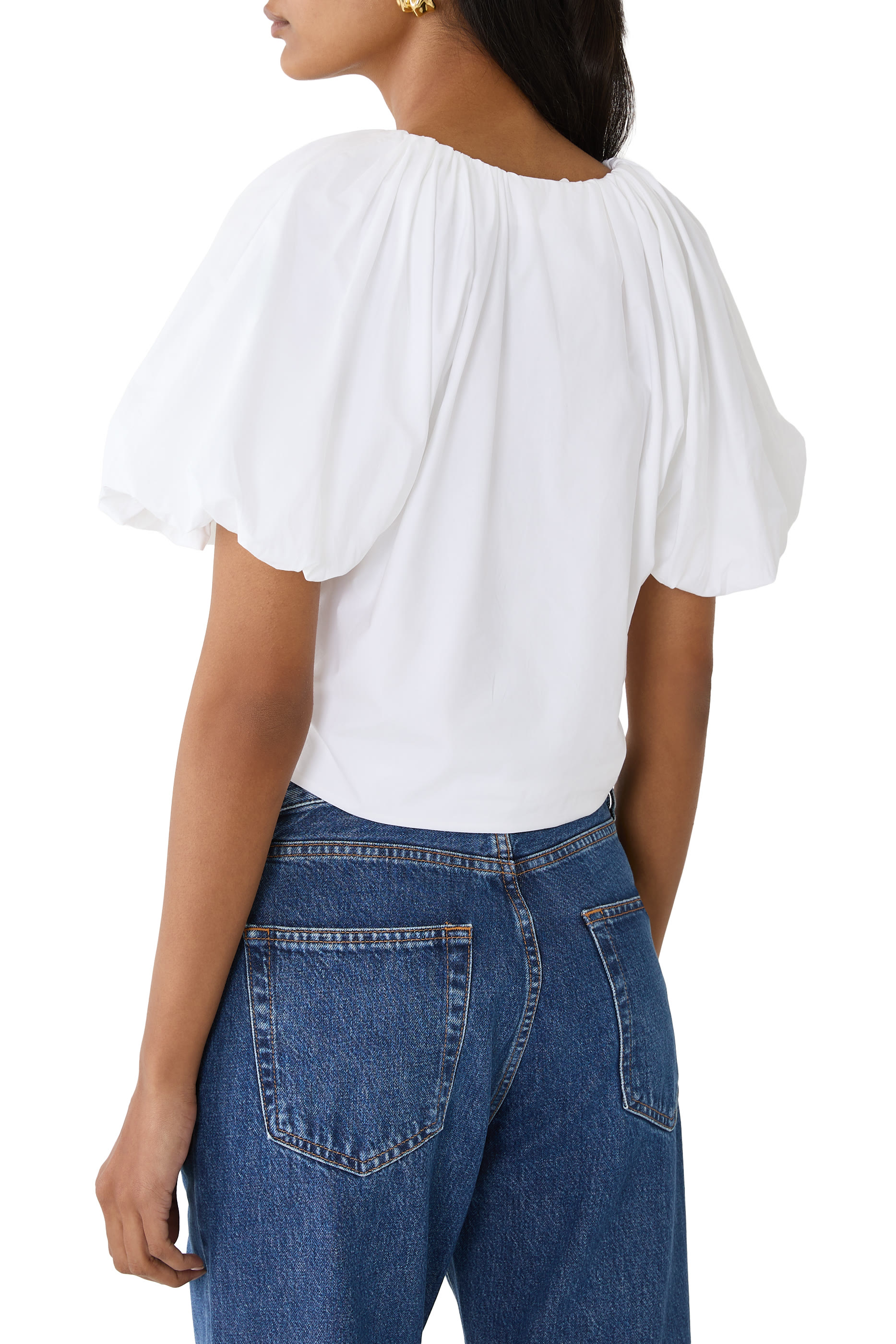 Dramatic Sleeve Blouse