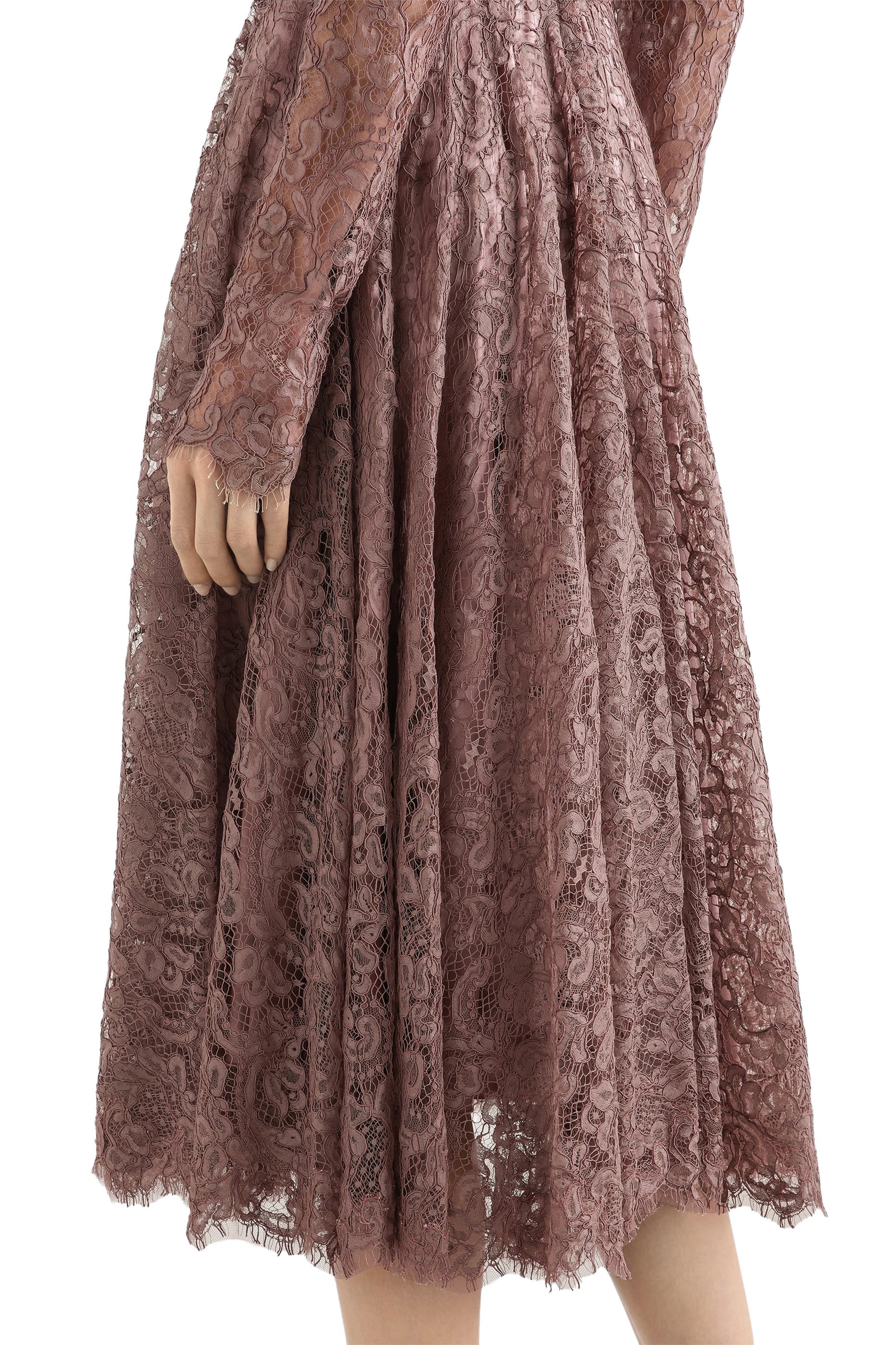 Lam&eacute; Chantilly Lace Dress