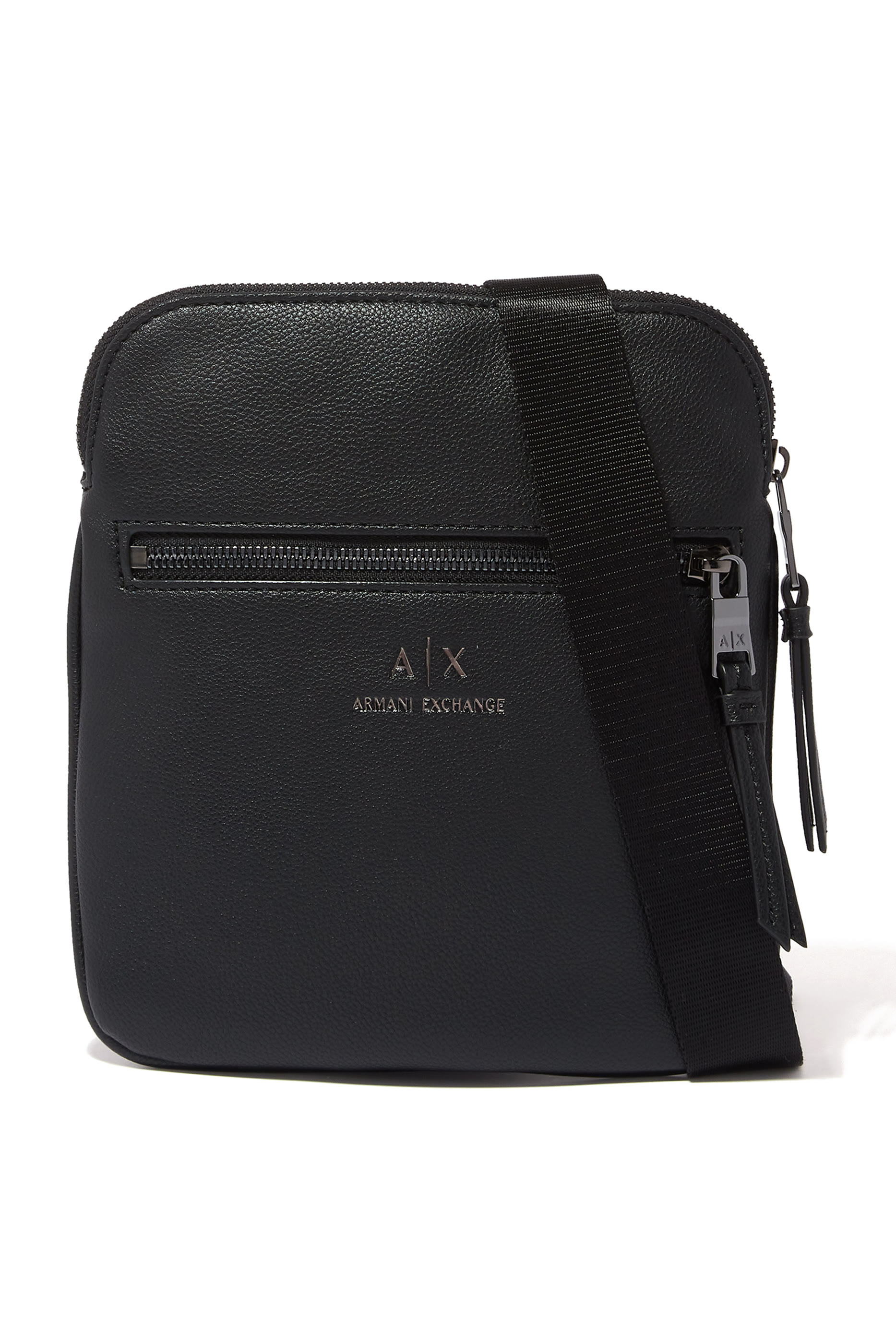 Small AX Logo Crossbody Bag