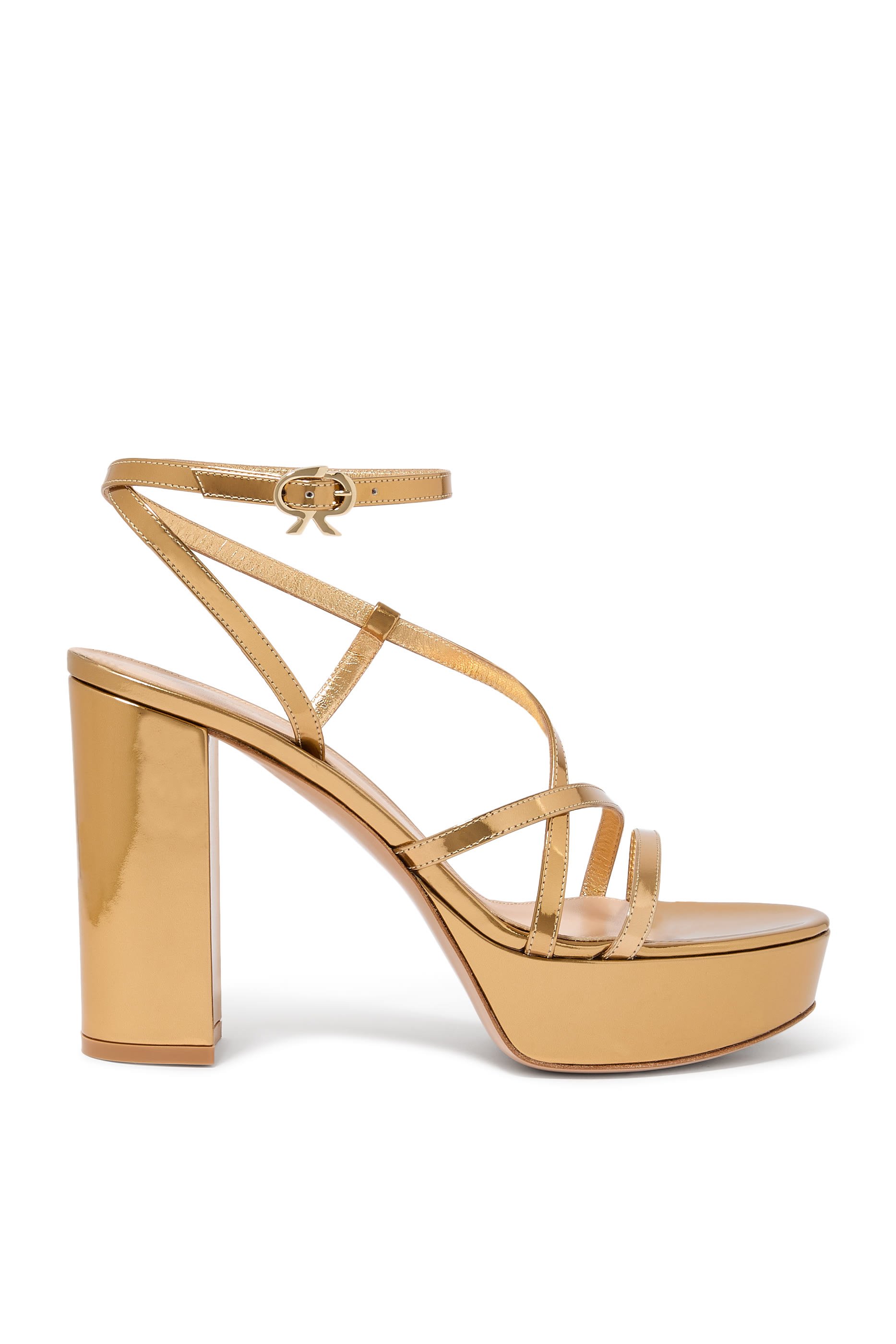 Leather 70 Platform Sandals