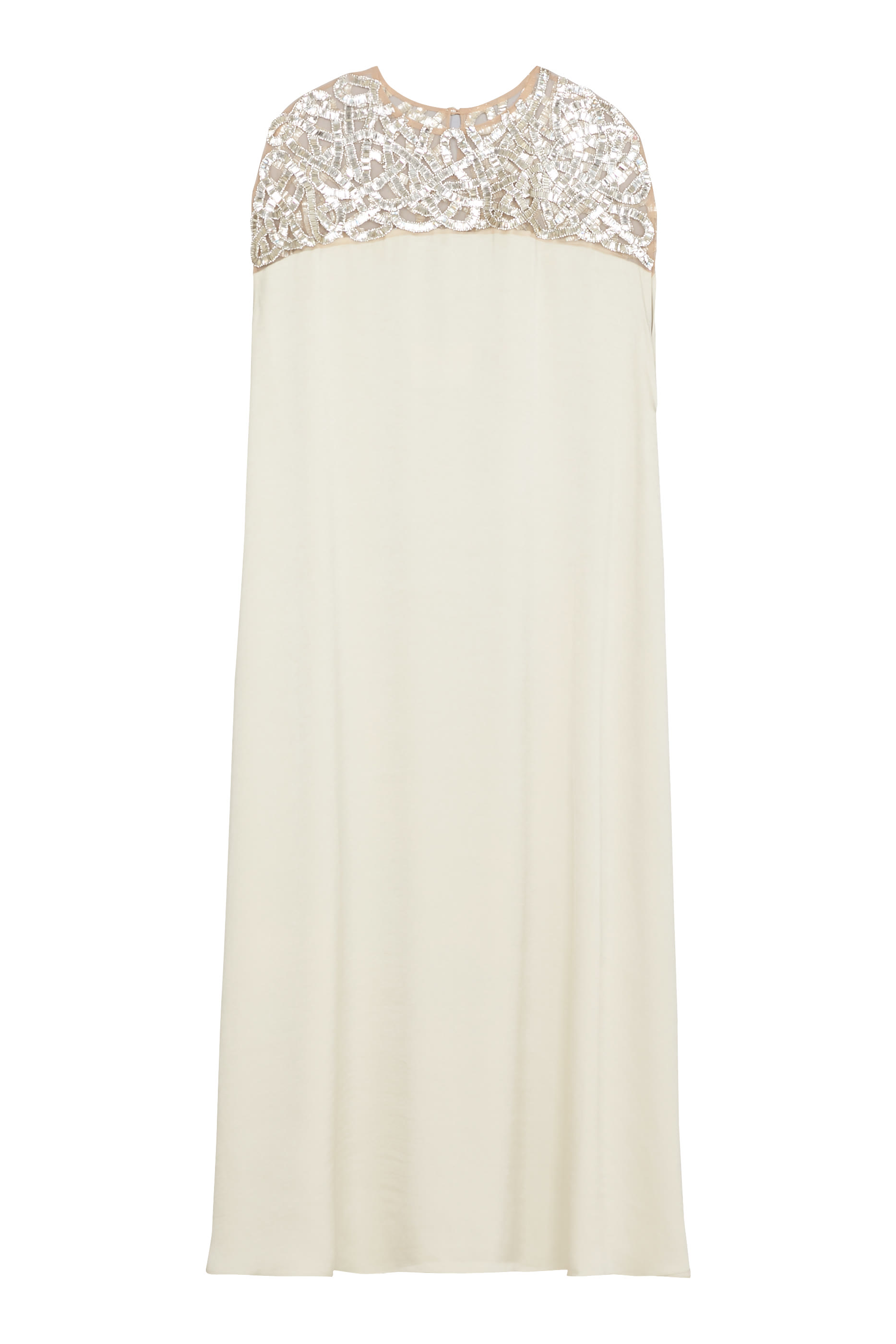 Viscose Satin Kaftan Dress 