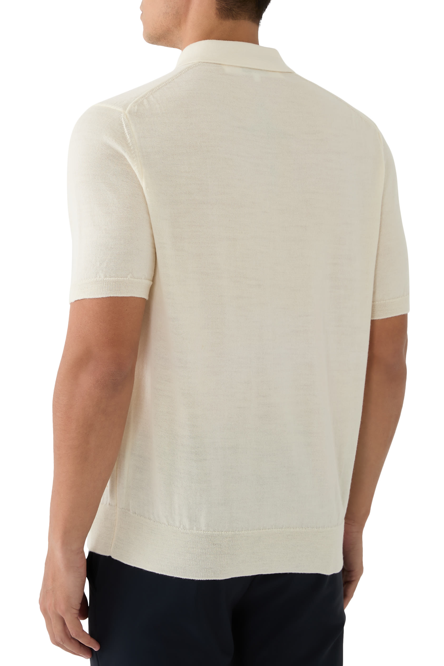 Embroidered Heart Polo Shirt