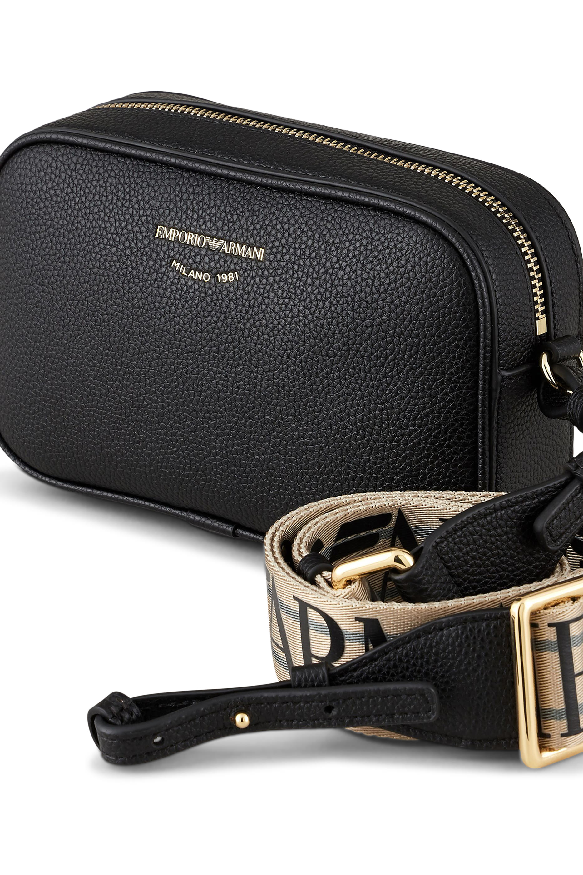 Deer-Print Camera Case with Shoulder Strap