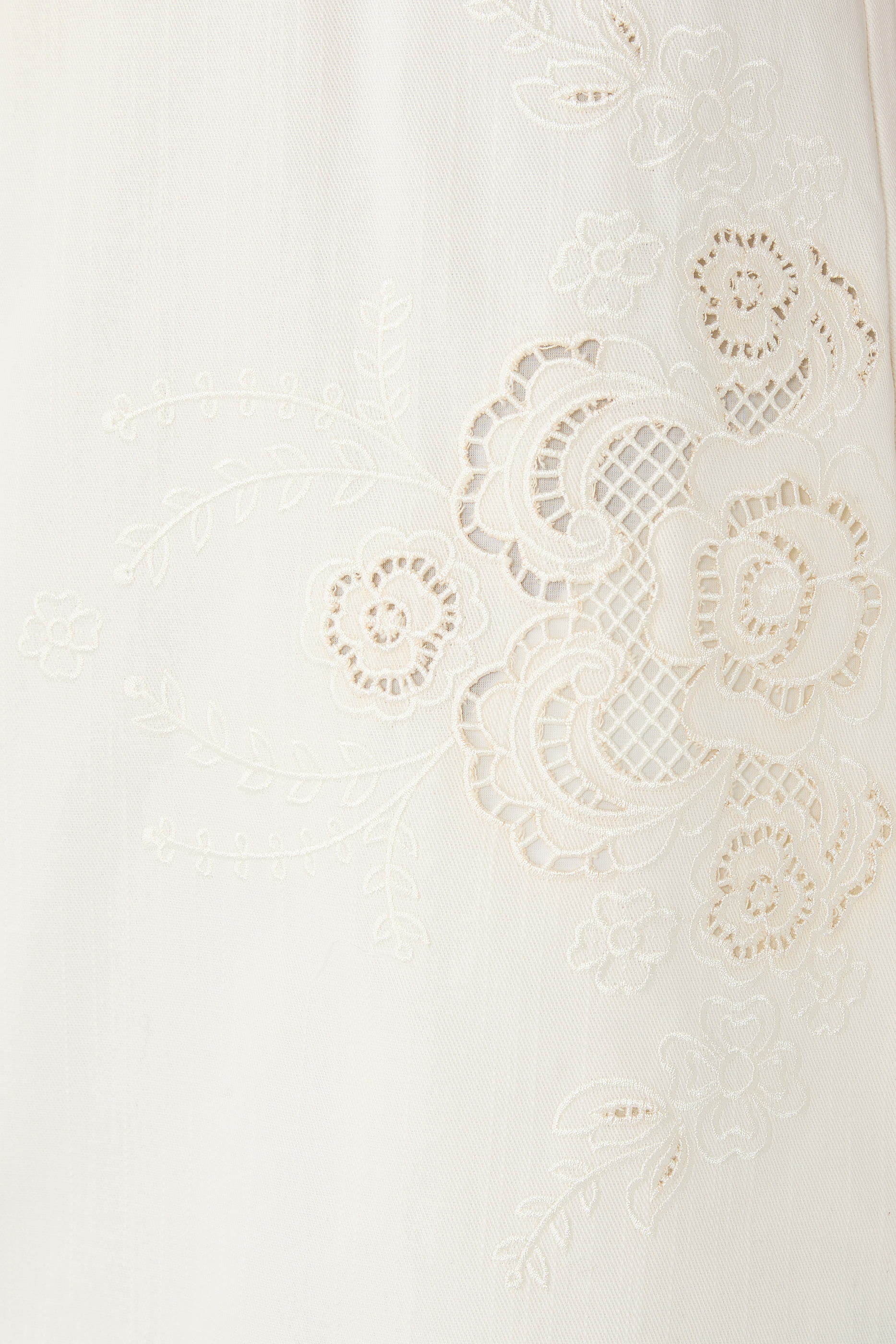 Halo Embroidered Mini Dress