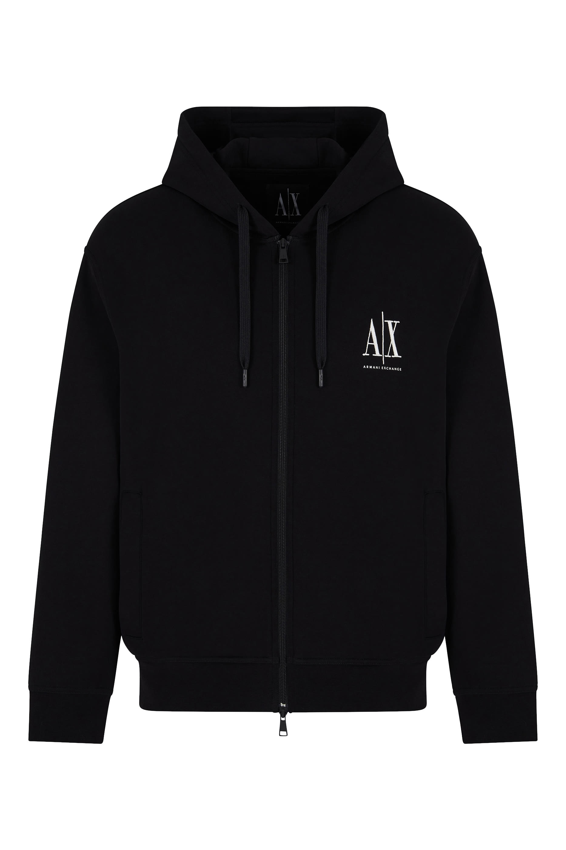 AX Logo Zip-Up Sweatshirt