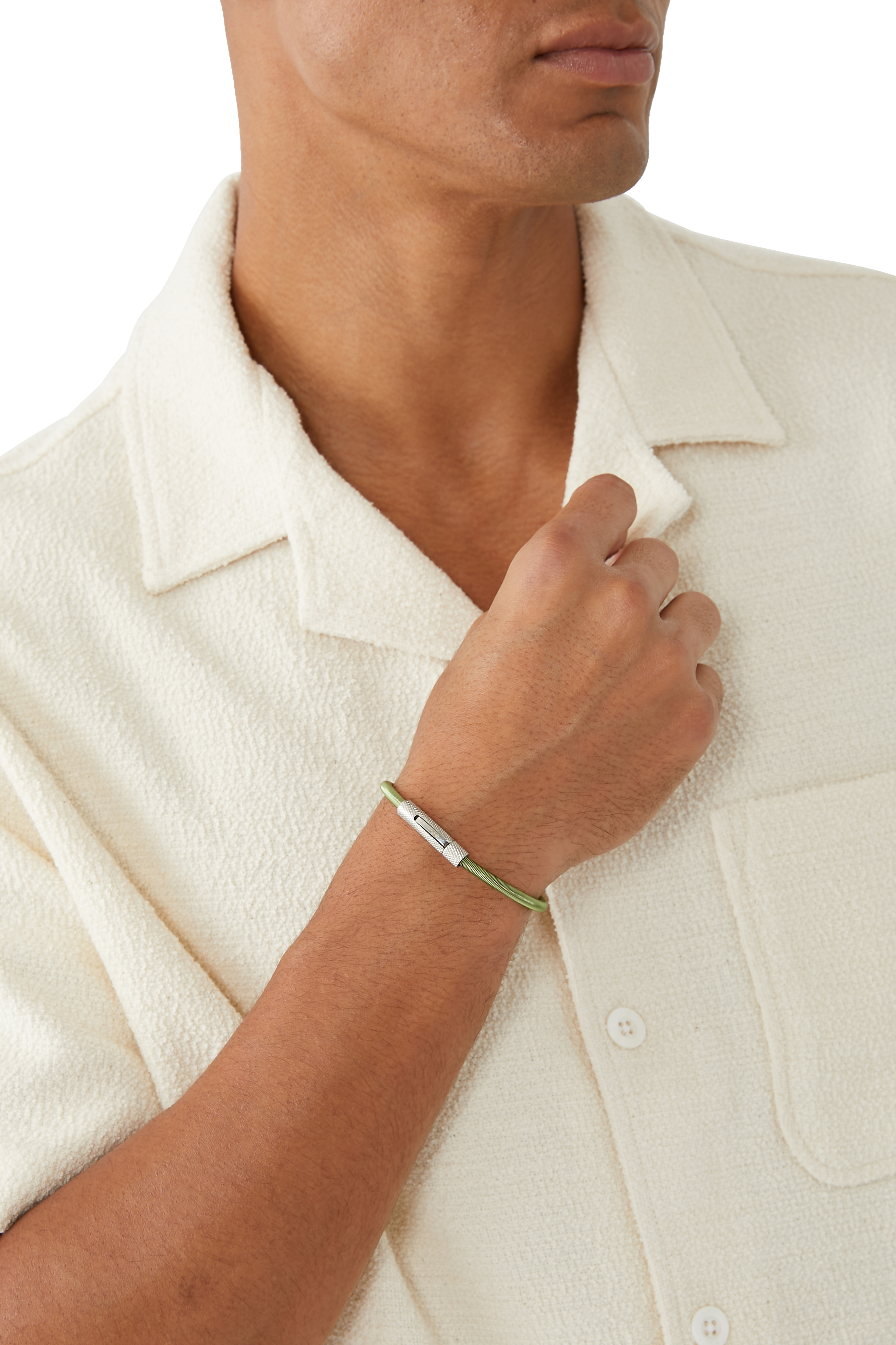 Nylon Coated Wire Bracelet