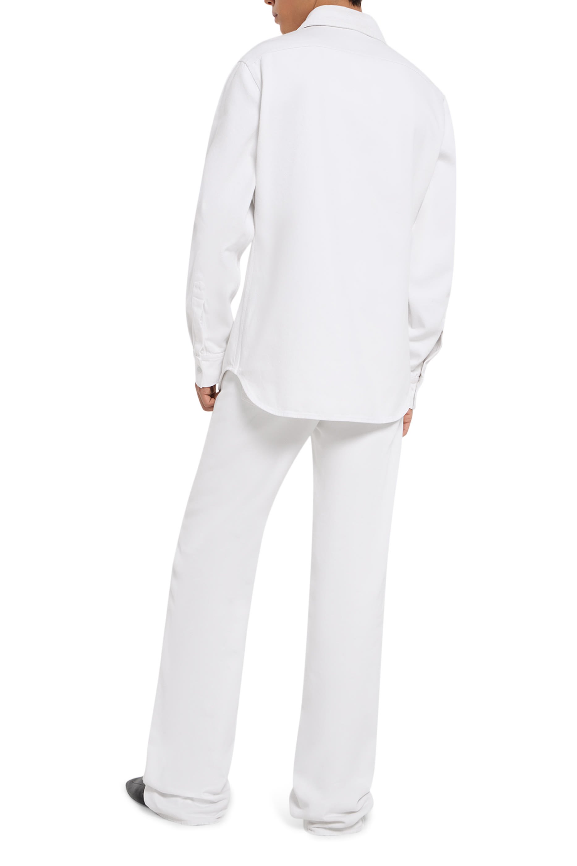 Washed Certified Cotton Denim Shirt