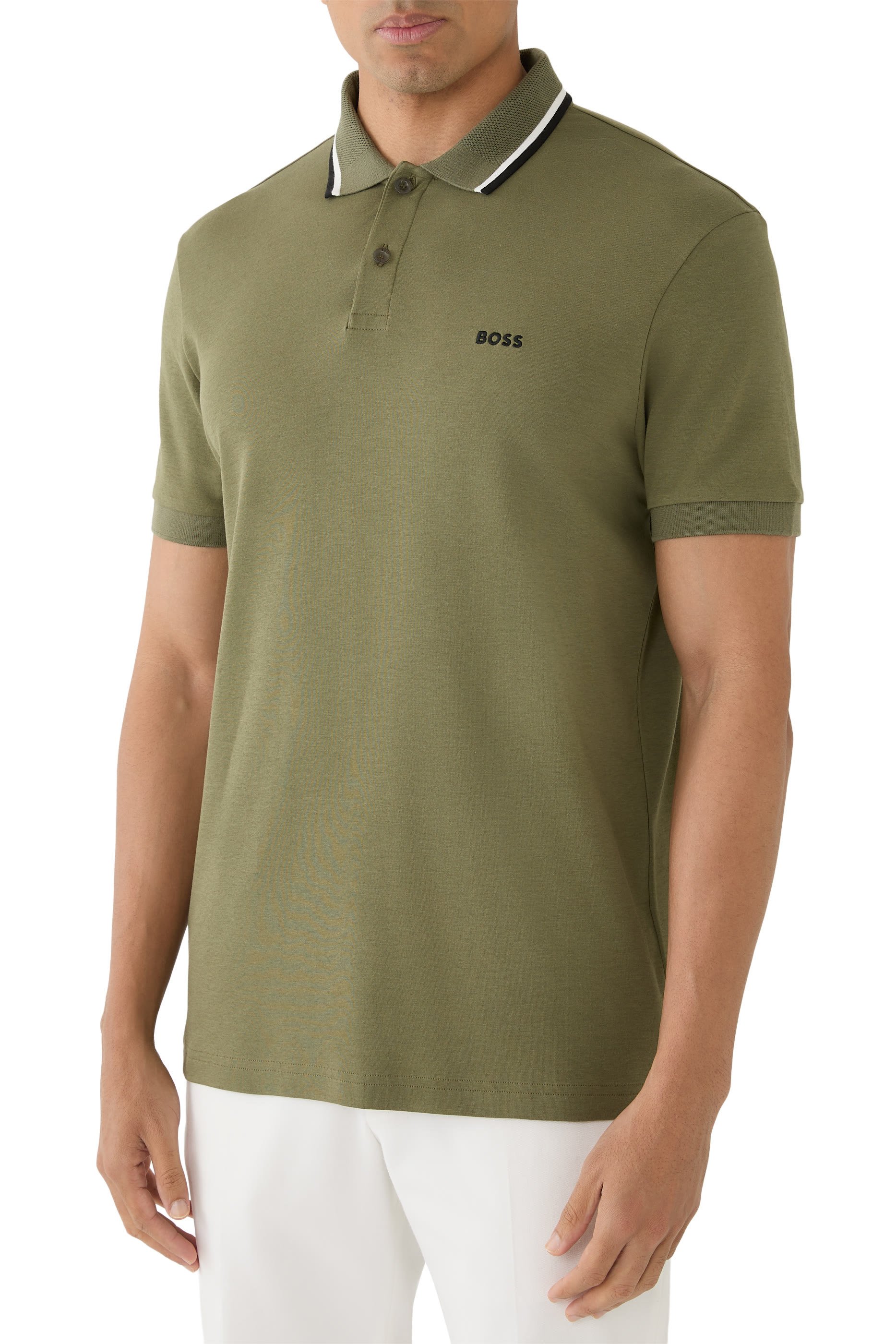 Paddy Polo Shirt in Cotton Piqu&eacute; 