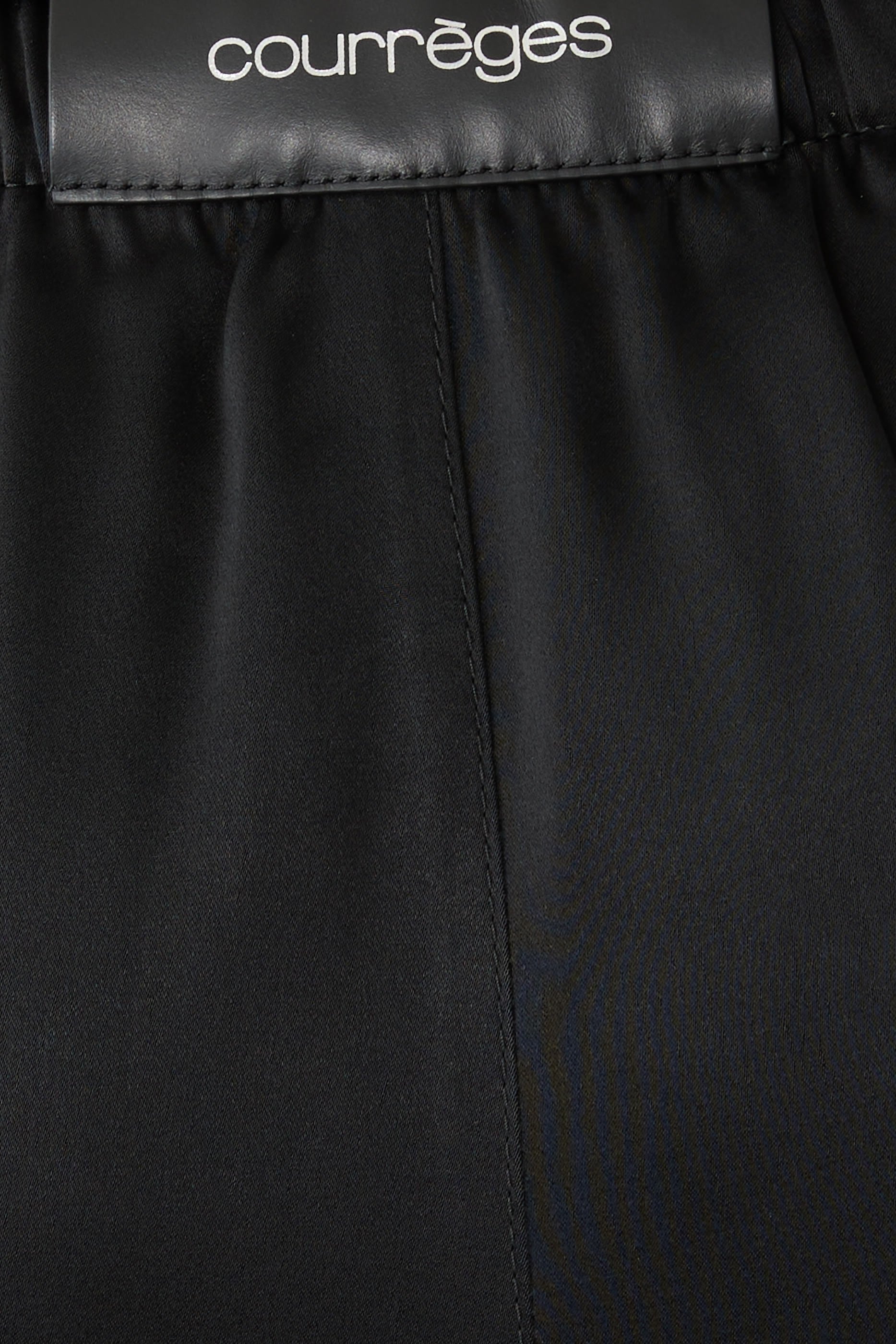  Satin Wide Train Pants 